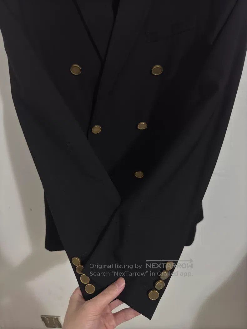 Saint Laurent Paris Saint Laurent Paris Visible Seams Reversible Notched Lapel Size US S / EU 44-46 / 1 - 4 Thumbnail