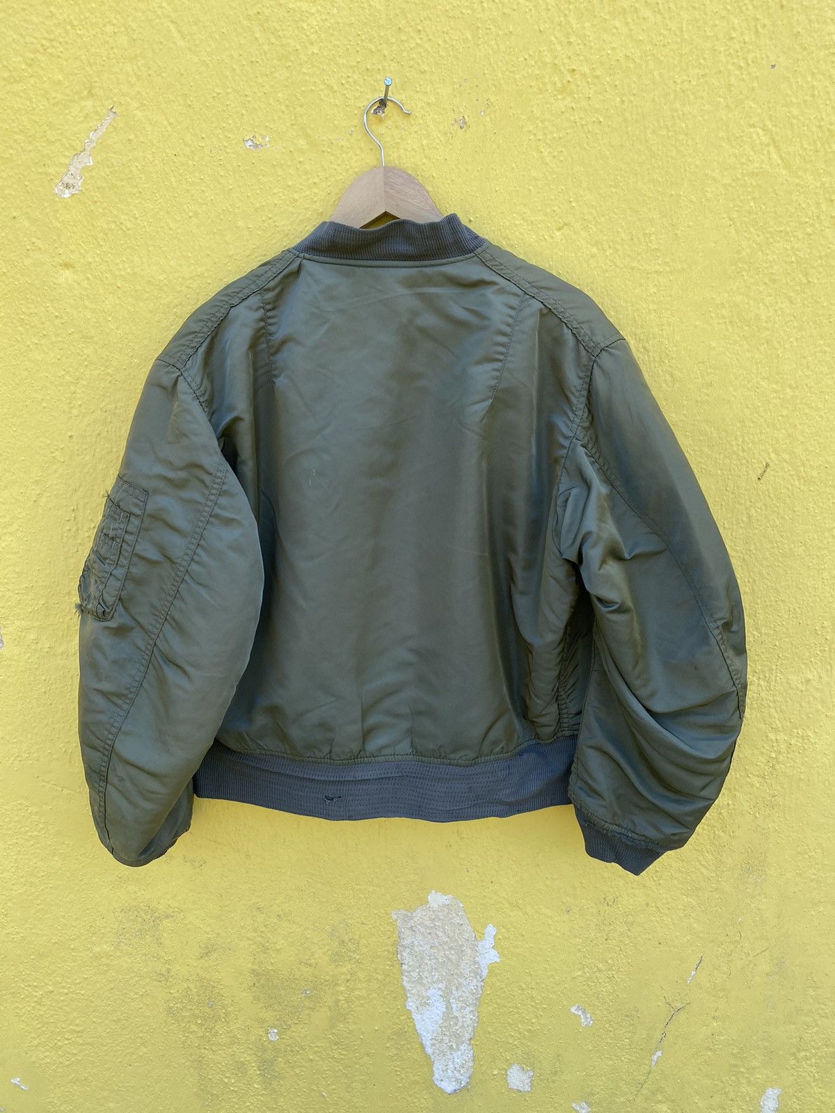 Alpha Industries × Vintage Vintage MA-1 Alpha Industries Bomber jacket Size US L / EU 52-54 / 3 - 14 Thumbnail