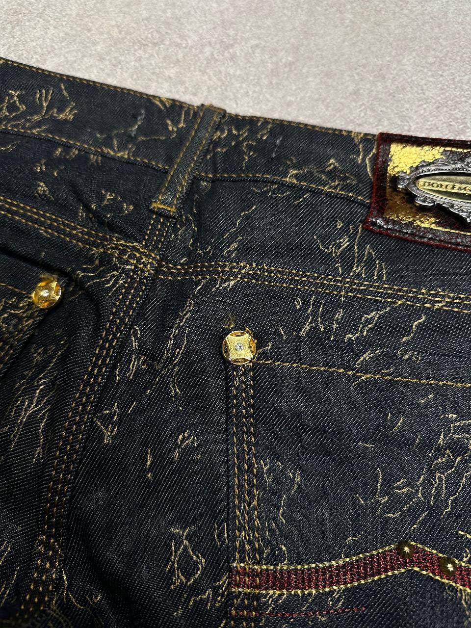 Vintage Vintage DG Dolce Gabbana All Over Print Jeans Sz28 Size US 28 / EU 44 - 9 Thumbnail