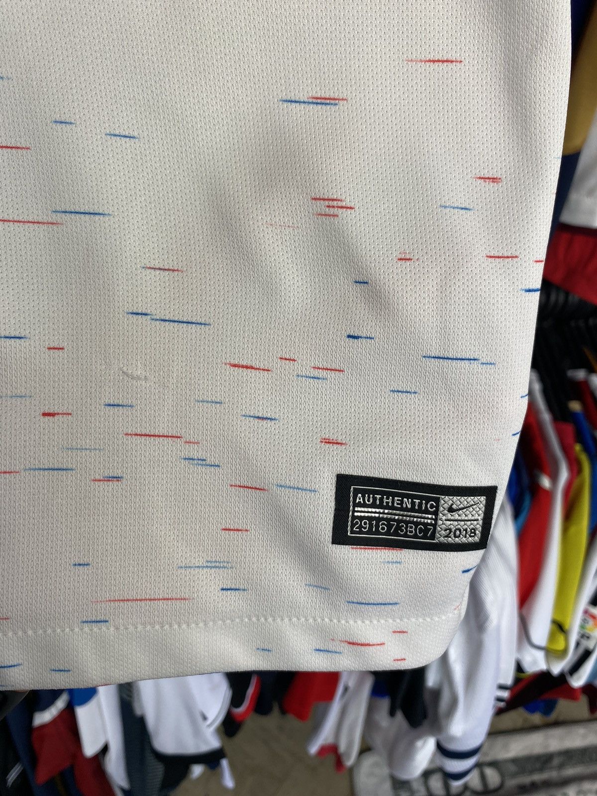 Nike 2018/19 NIKE FRANCE #7 GRIEZMANN AWAY SOCCER FOOTBALL JERSEY Size US S / EU 44-46 / 1 - 6 Thumbnail