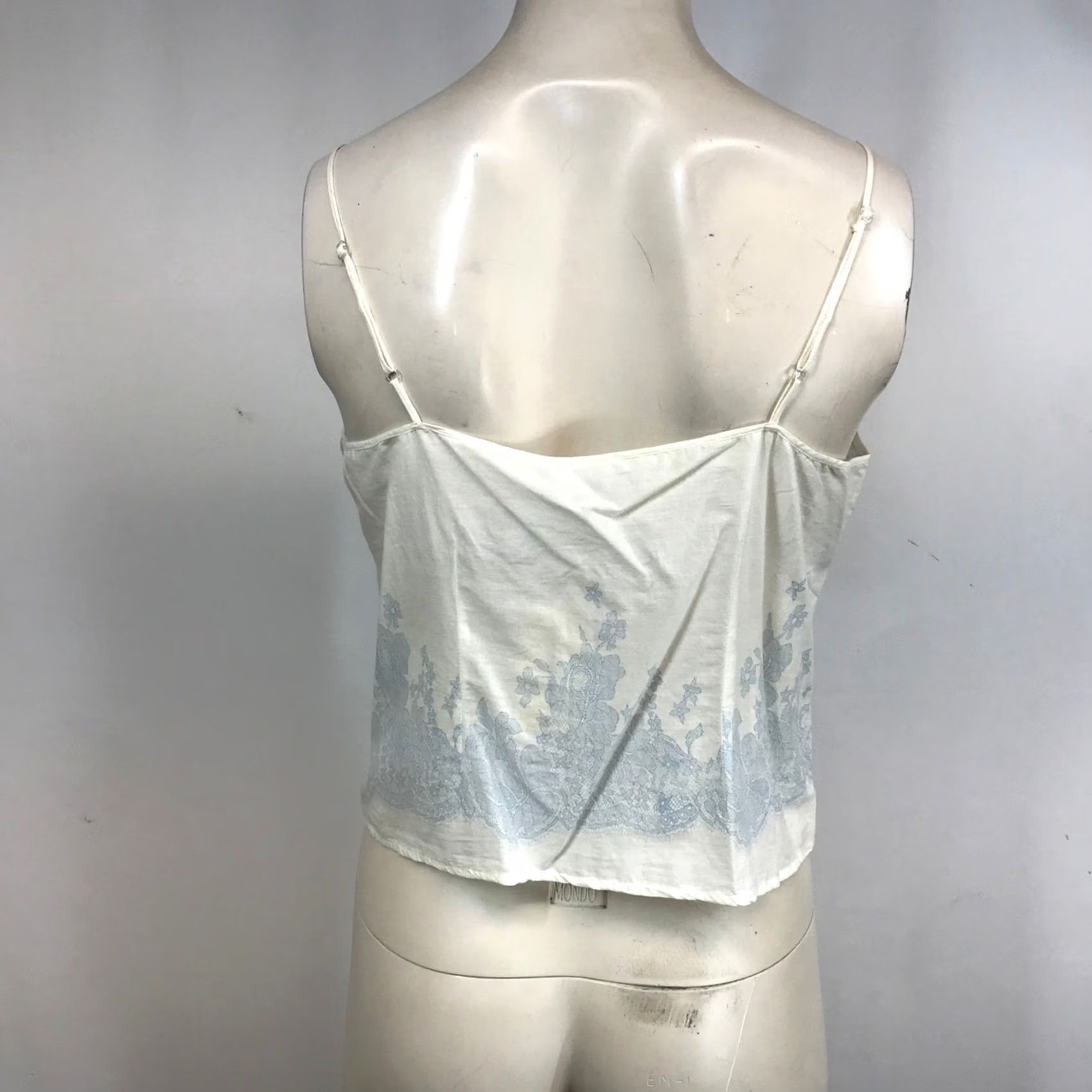 Anthropologie Eloise Anthropologie Camisole White Floral Lace Tie Front Tank Womens S Size S / US 4 / IT 40 - 5 Thumbnail