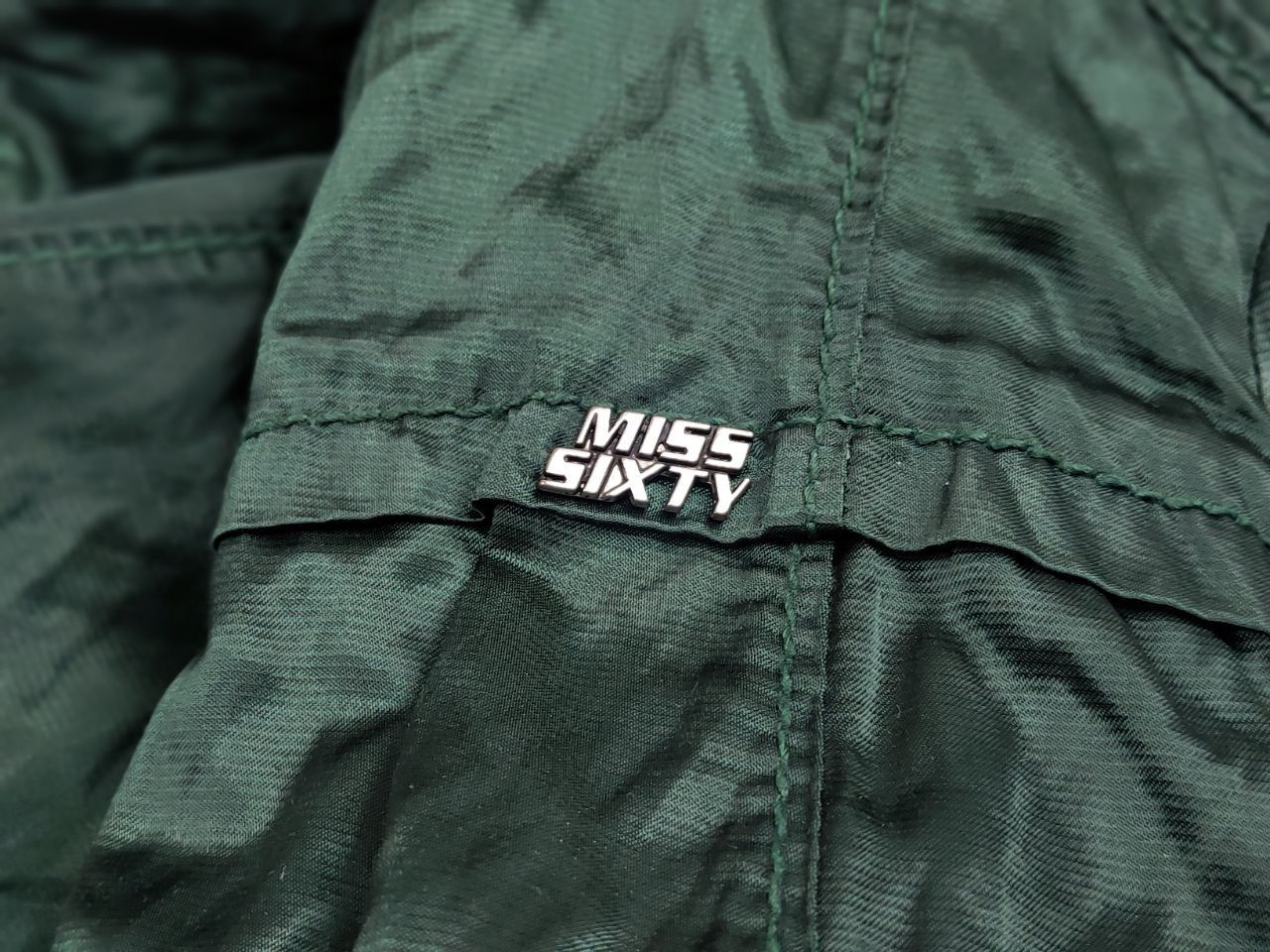 Miss Sixty Vintage Miss Sixty Zip pearl green Light Jacket Y2K Style Size XS / US 0-2 / IT 36-38 - 7 Thumbnail