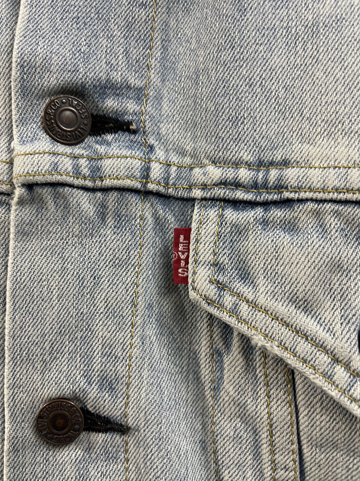 Levi's Vintage Clothing Vintage Levis Big E Lot 71557 Trucker Denim Jacket Size US M / EU 48-50 / 2 - 6 Thumbnail