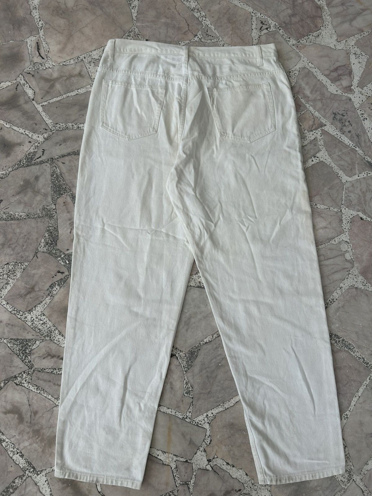 Guess Guess USA Denim White Vintage Size US 37 - 2 Thumbnail