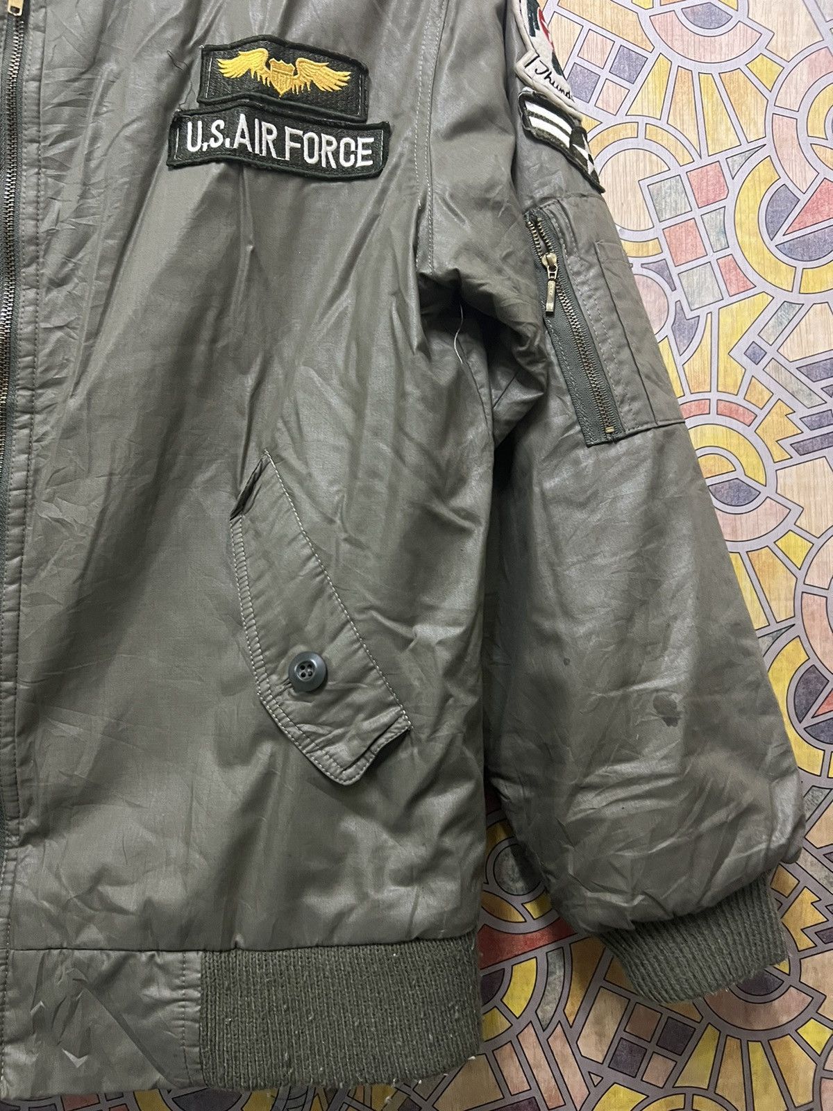 Other U.S.AIR .FORCE JACKET USAF. (GJ38) Size US L / EU 52-54 / 3 - 15 Thumbnail