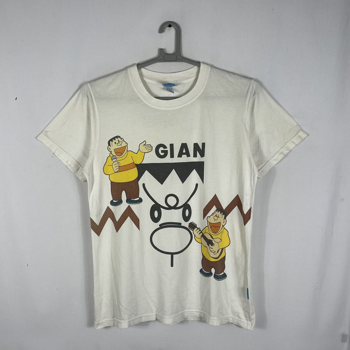 Anime × Vintage 🔥Trash🔥Distress🔥Doraemon Giant Character Big Print Promo Tee Size US L / EU 52-54 / 3 - 1 Thumbnail