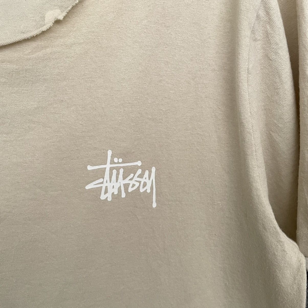 Stussy Vintage Y2K Stussy Big Script Distressed T Shirt Size US M / EU 48-50 / 2 - 8 Thumbnail