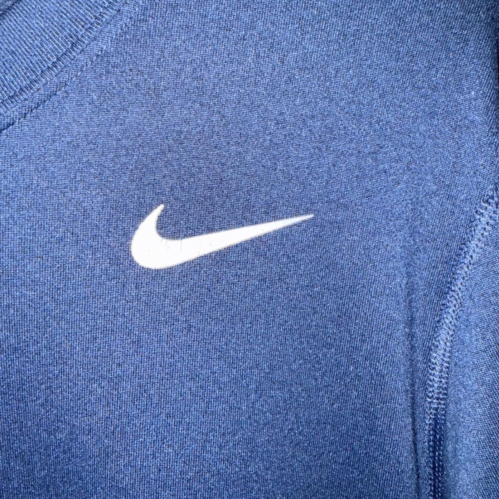 Nike Nike Dri-FIT M Mens Long Sleeve Training Shirt Navy Blue Size US L / EU 52-54 / 3 - 5 Thumbnail
