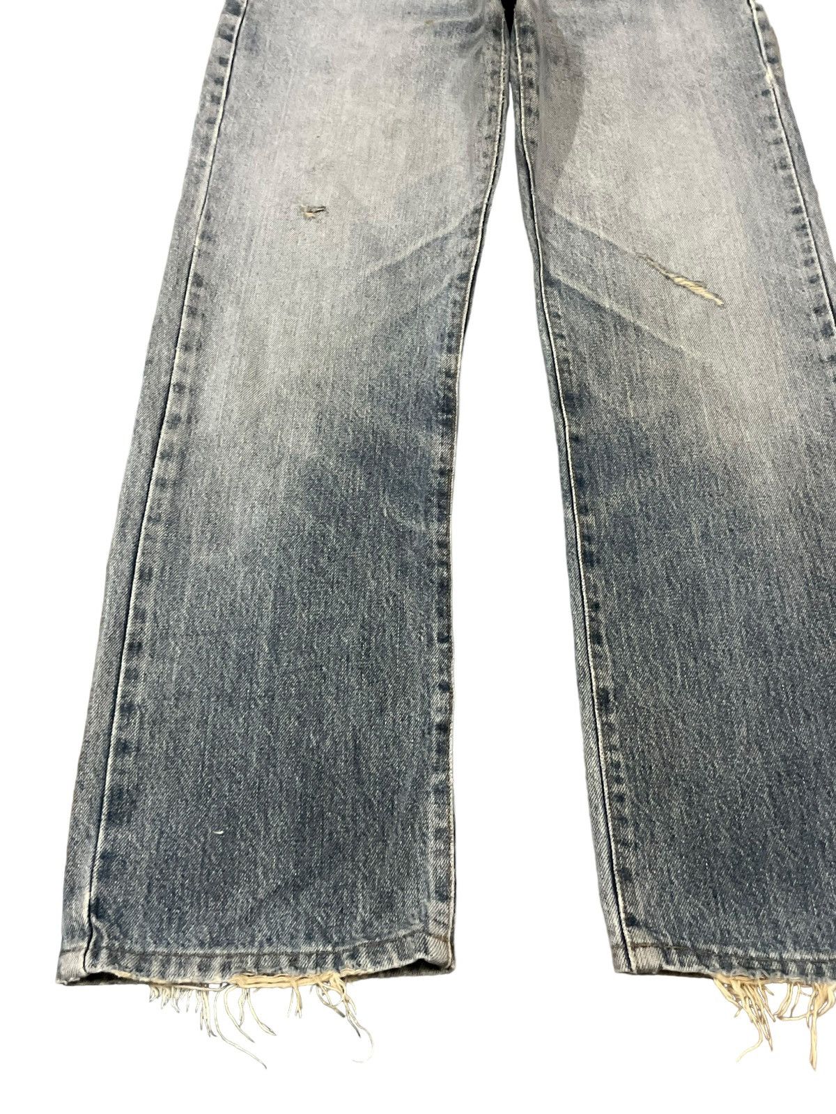 Edwin Vintage Edwin Extra Extreme Fade Wash Distressed Loose Jeans Size US 32 / EU 48 - 3 Thumbnail