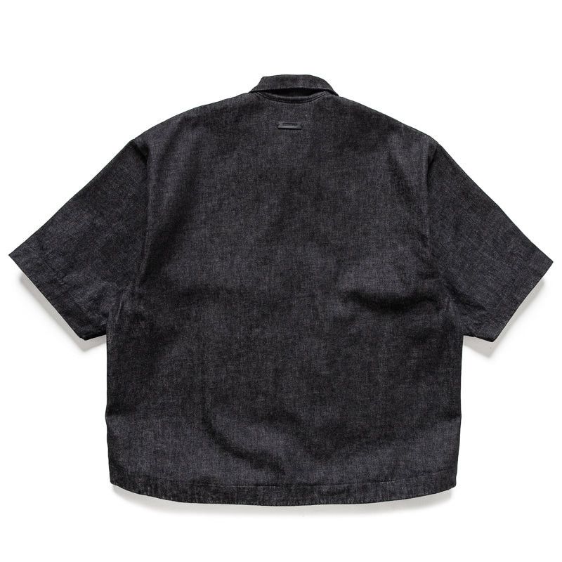 Fear of God Fear Of God Essentials Denim Full Zip Work Shirt Size US M / EU 48-50 / 2 - 2 Thumbnail