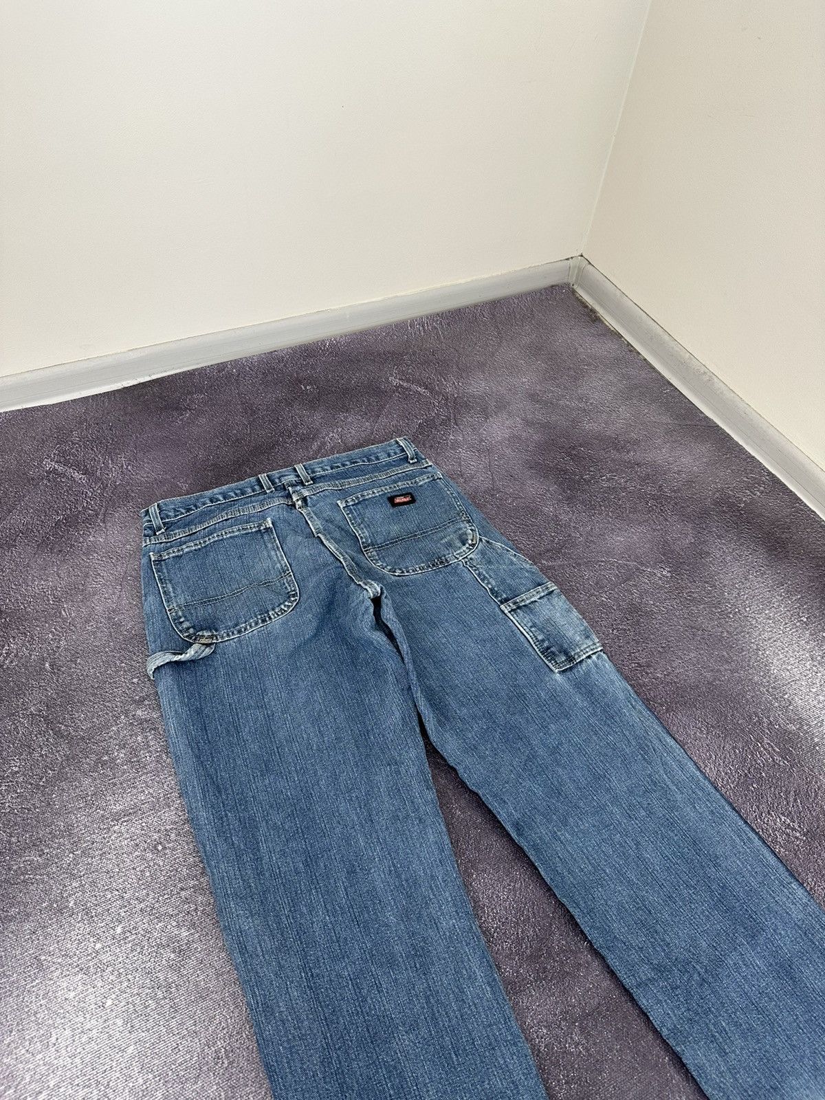 Dickies Vintage Dickies Distressed USA Baggy Cargo Carpenter Pants Size US 34 / EU 50 - 5 Thumbnail