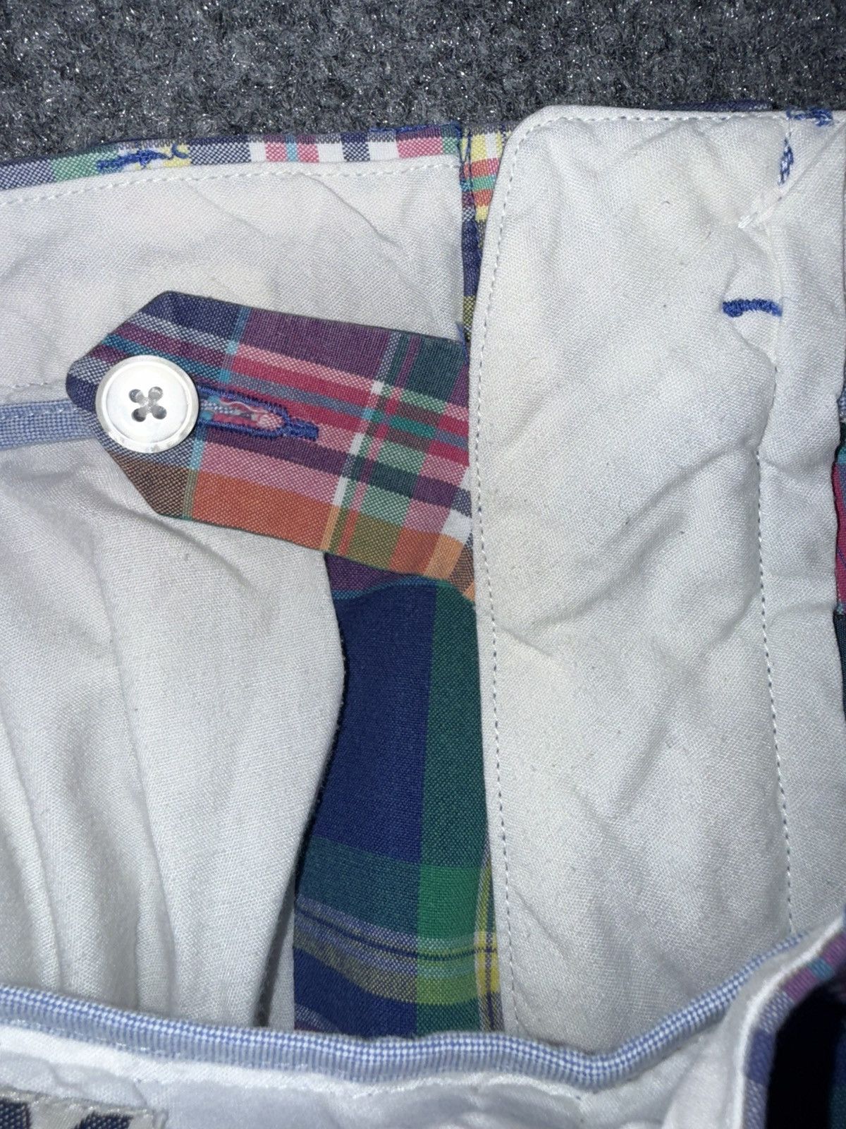 Polo Ralph Lauren Vintage Polo Ralph Lauren India Madras Shorts 34 Size US 34 / EU 50 - 6 Thumbnail