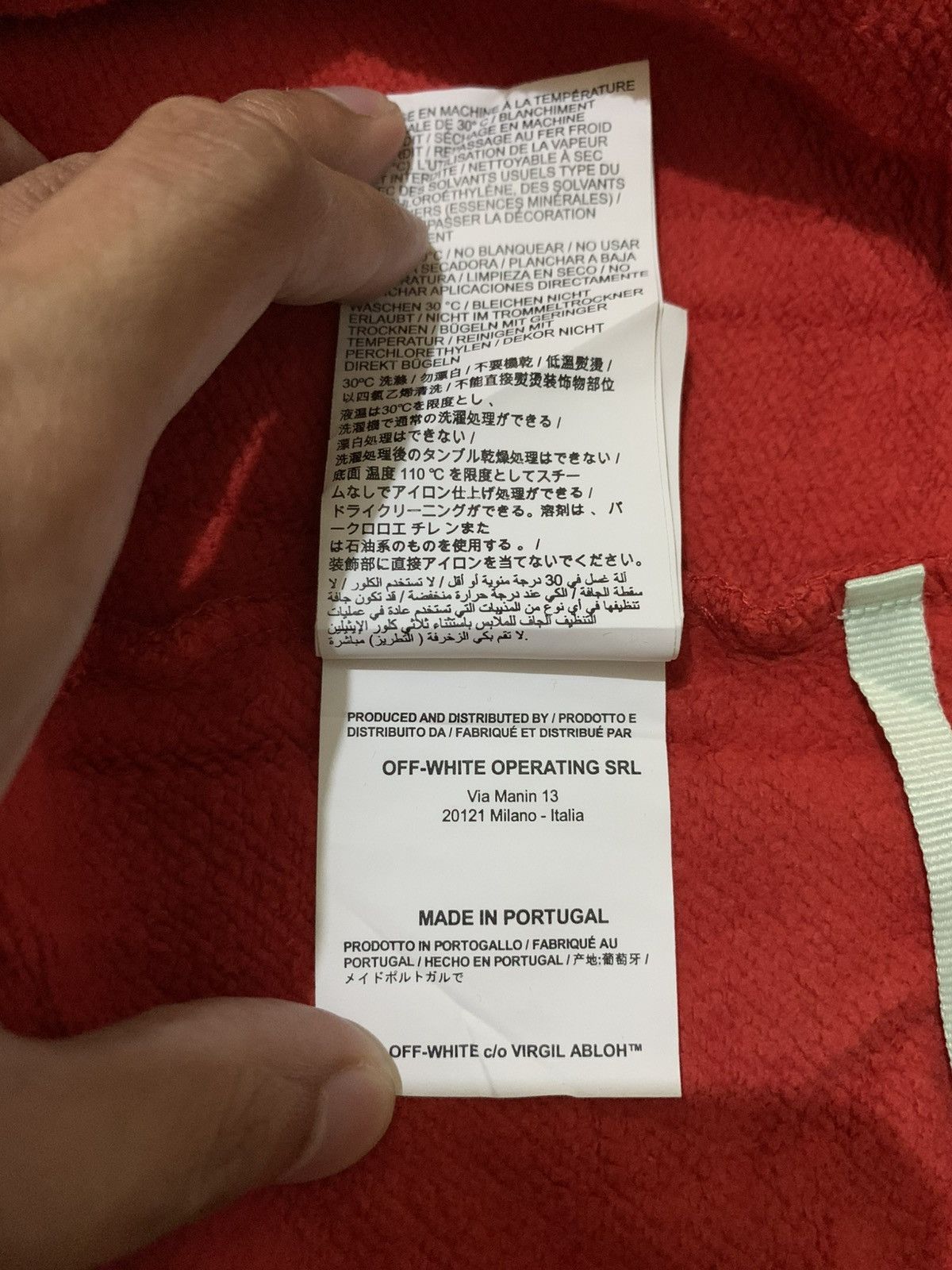 Off-White Off-White - Jockey Square - Sweater Crewneck Size S / US 4 / IT 40 - 10 Thumbnail