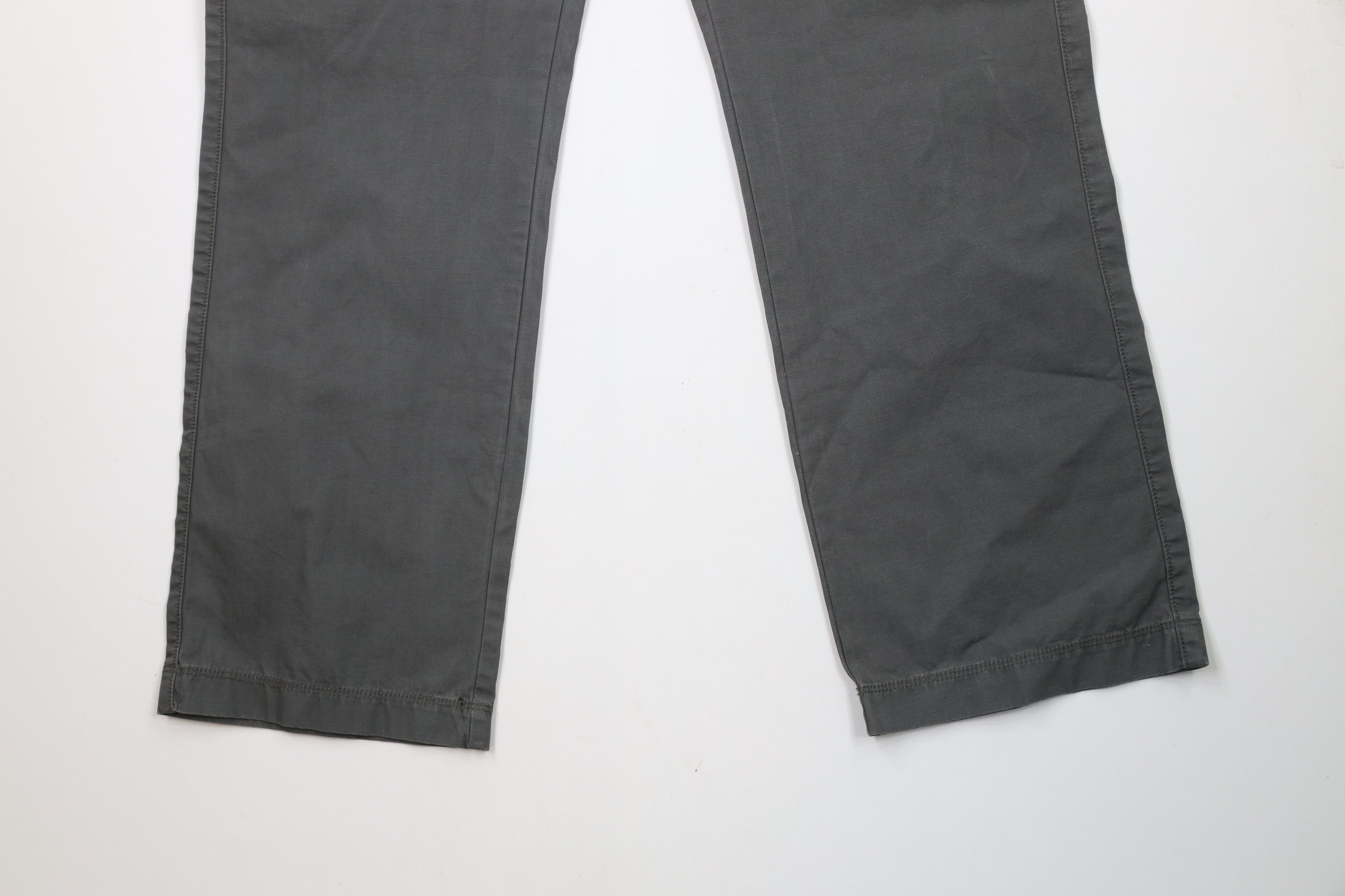 Gap × Vintage Deadstock Vintage Y2K Gap Surplus Chino Pants Trousers Gray Size US 33 - 4 Thumbnail