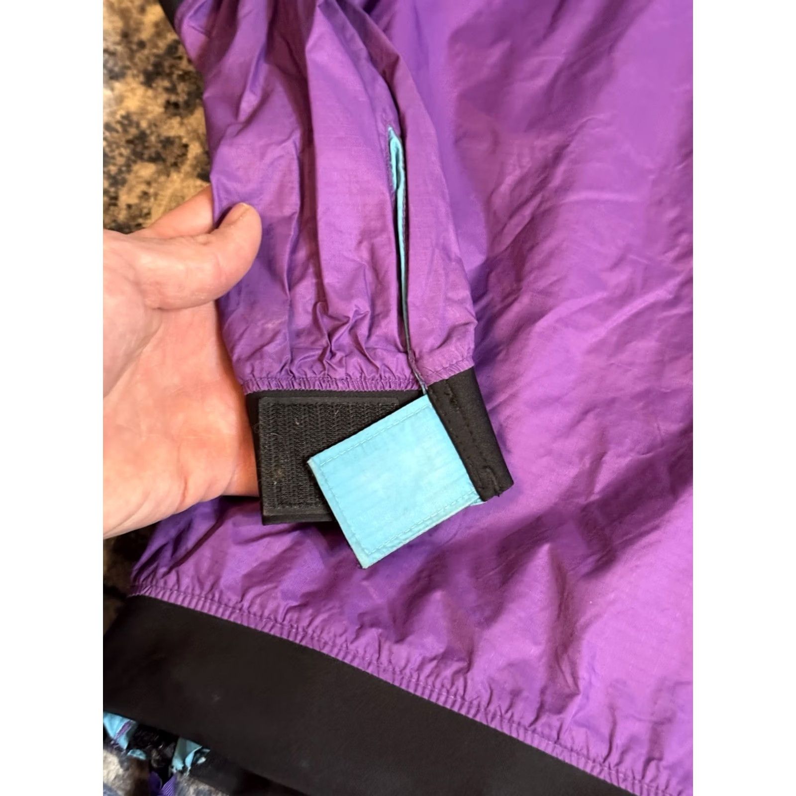 Patagonia VINTAGE Patagonia Windbreaker Jacket S Kayak Canoe 90s Purple Mens Size US S / EU 44-46 / 1 - 6 Thumbnail