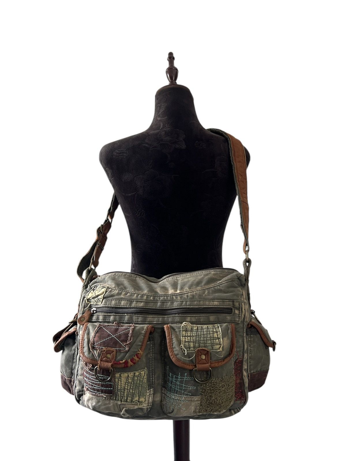 Japanese Brand Military Surplus Rebuilt Messenger Bag Size ONE SIZE - 18 Thumbnail