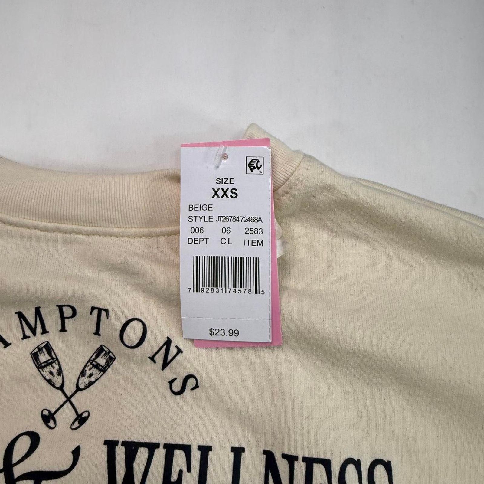 & Other Stories Target NWT Women's Brunch And Wellness Cropped Fleece Size XXS / US 00 / IT 34 - 4 Thumbnail