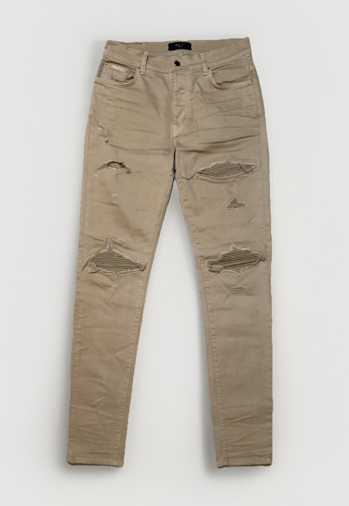 Amiri Amiri MX1 Jeans Khaki Size US 32 / EU 48 - 1 Thumbnail