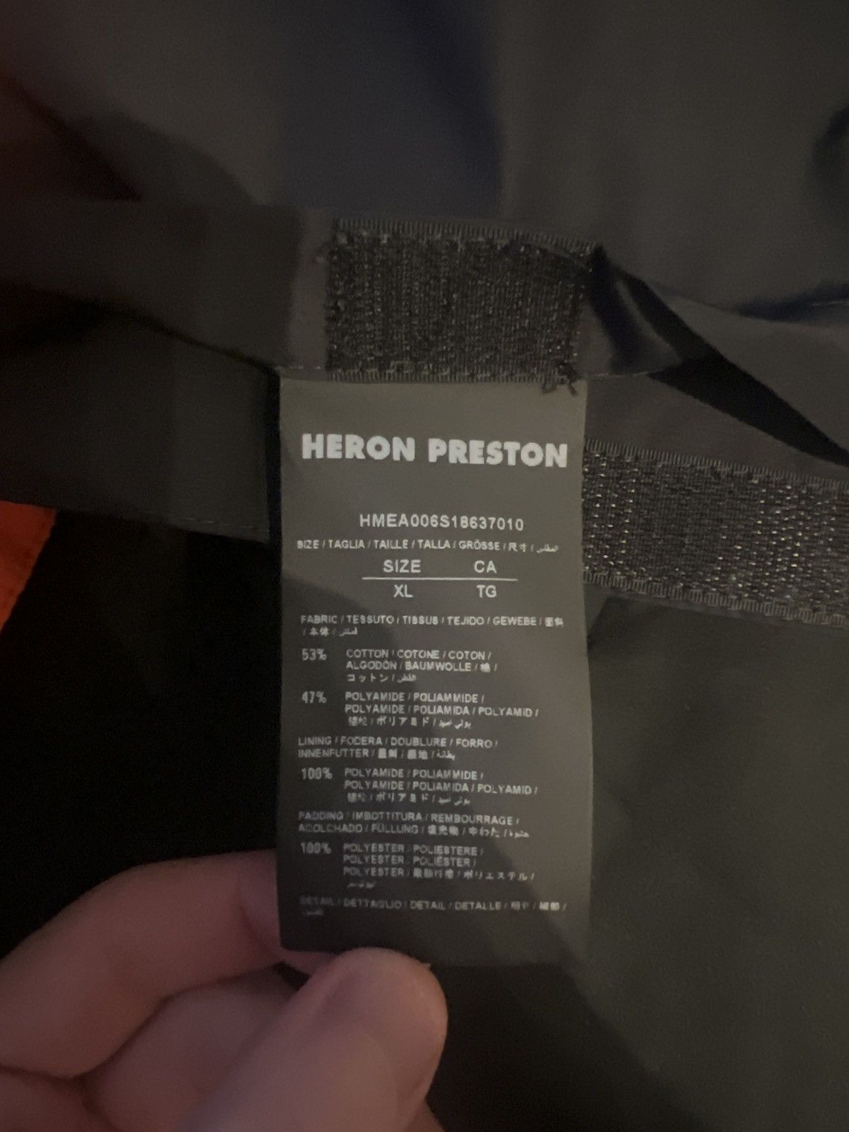 Heron Preston Heron Preston Vest Size US XL / EU 56 / 4 - 4 Thumbnail