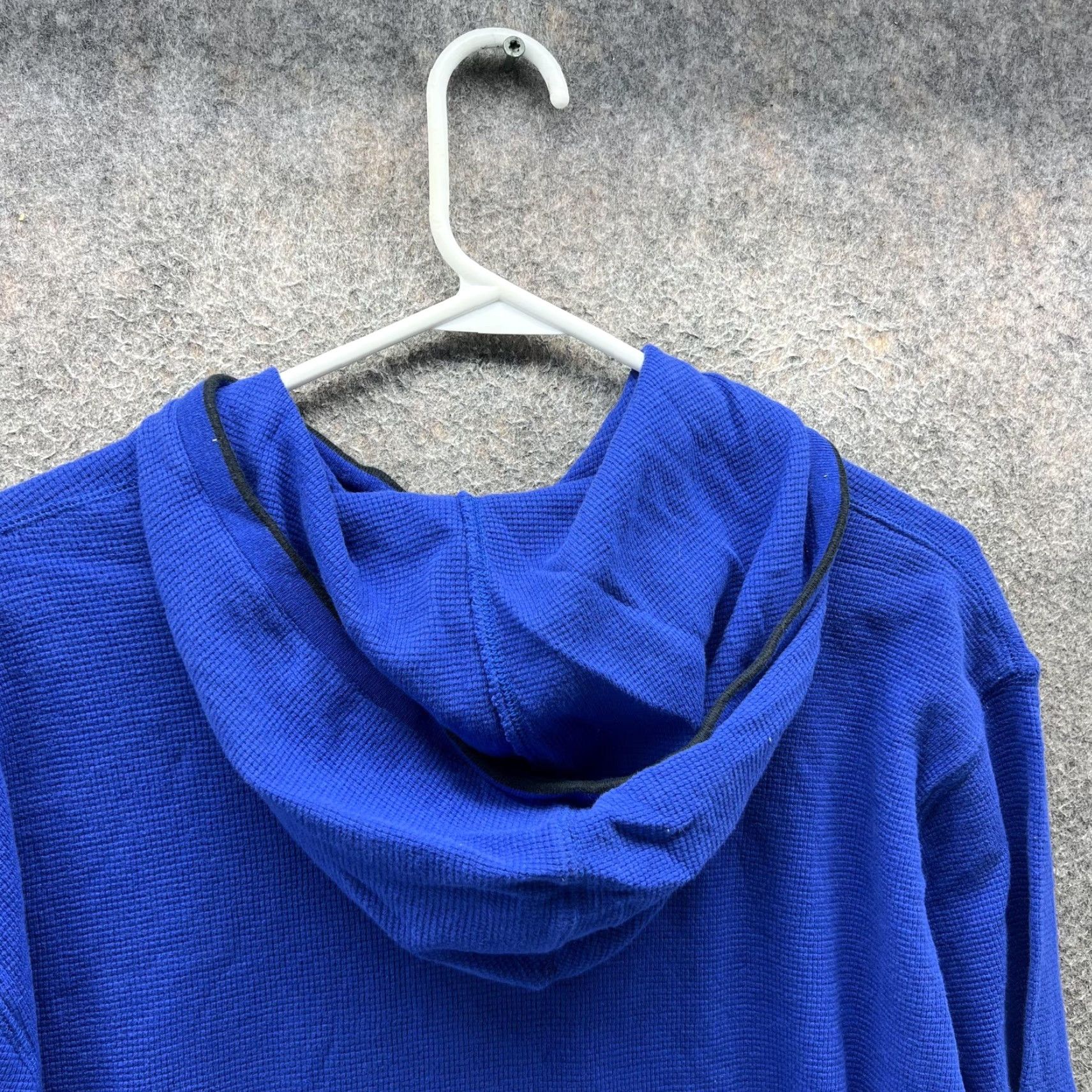 Polo Ralph Lauren Polo Ralph Lauren Pajama Top Mens L Blue Hooded Knit Waffle Lounge Sleepwear Size US L / EU 52-54 / 3 - 3 Thumbnail