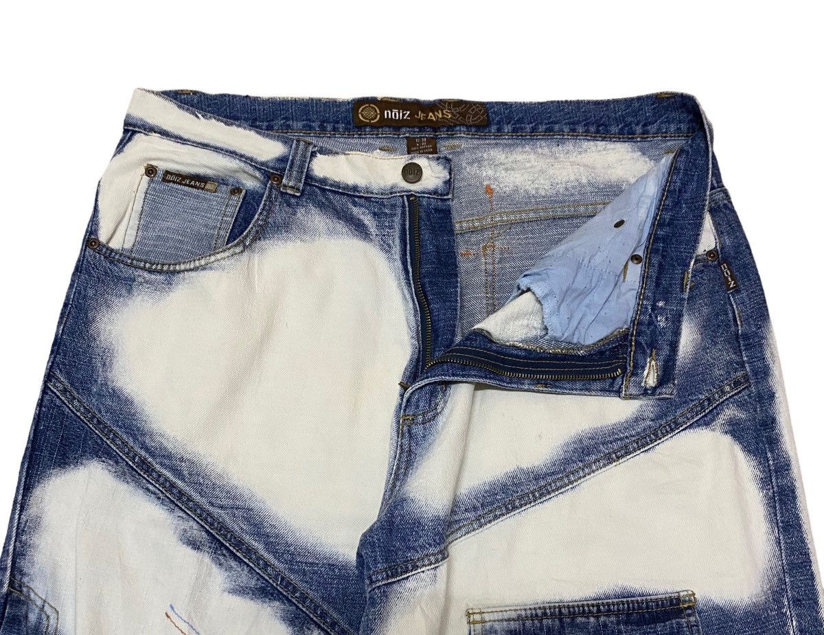 If Six Was Nine Rare Design Vintage Noiz Rapper Hip Hop Baggy Jeans 2000s Size US 38 / EU 54 - 6 Thumbnail