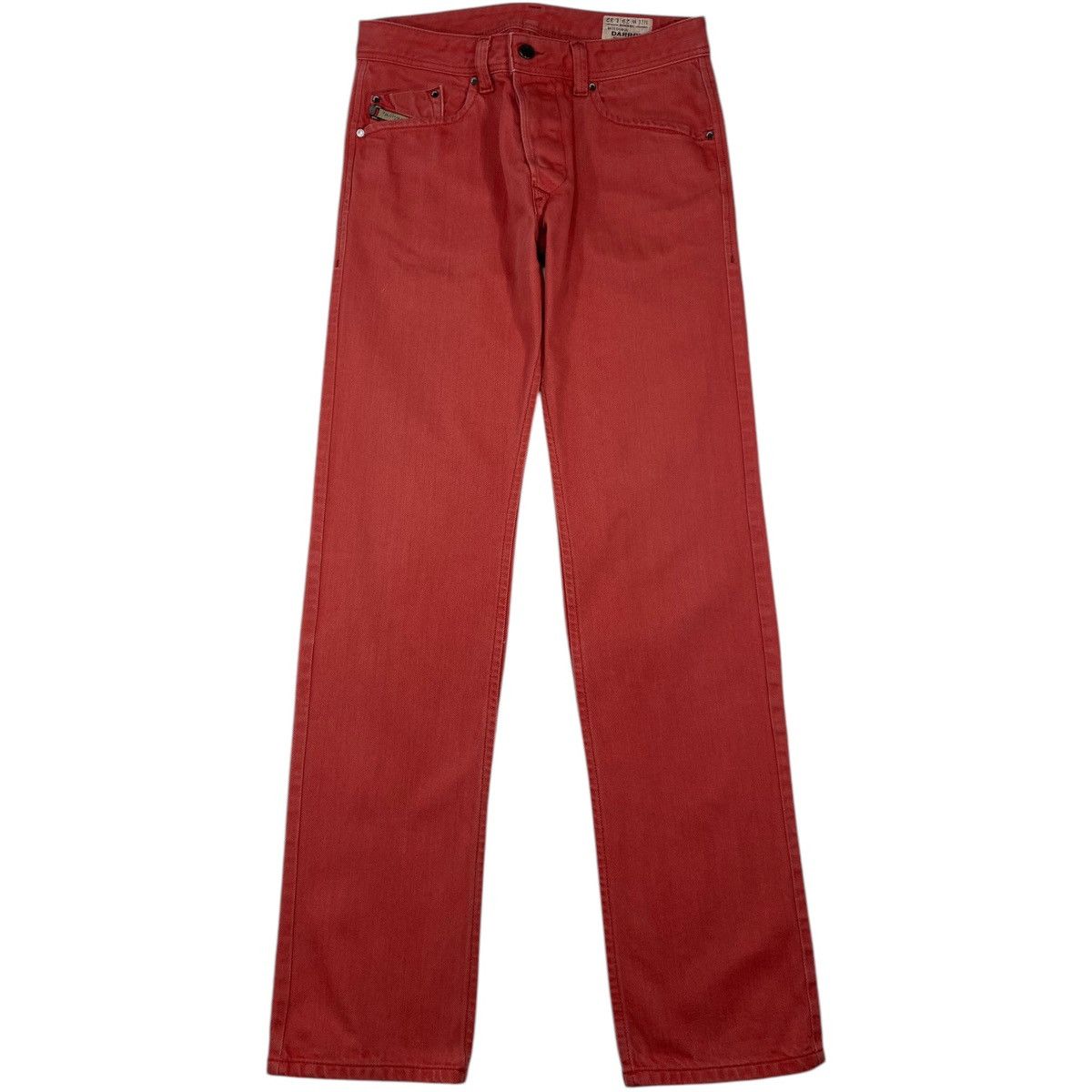 Diesel Diesel Darron Regular Slim Tapered Denim Jeans Pants Coral Size US 29 - 1 Thumbnail