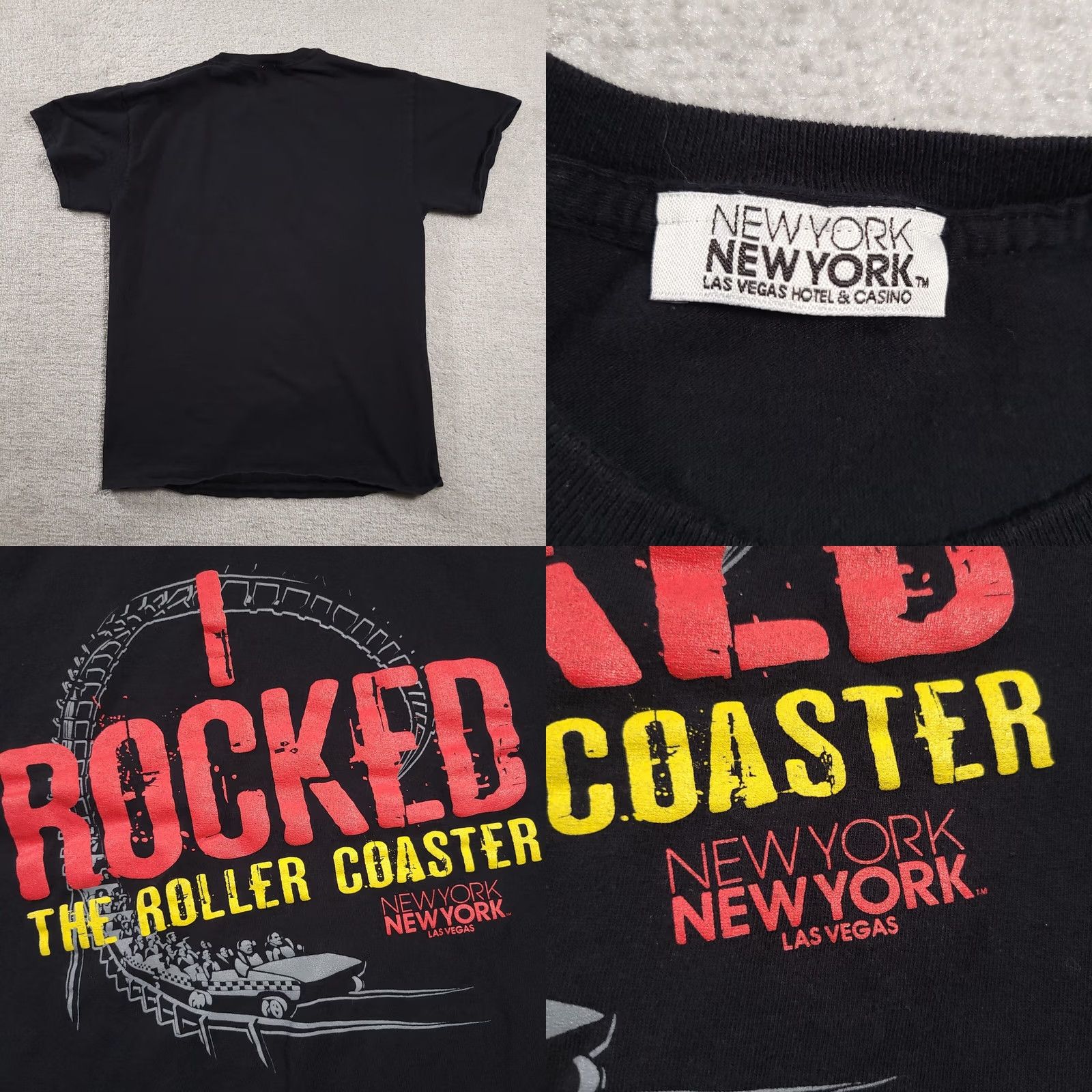 Vintage VINTAGE 1990s New York New York Las Vegas Hotel Casino Graphic Shirt Mens Small Size US S / EU 44-46 / 1 - 8 Thumbnail