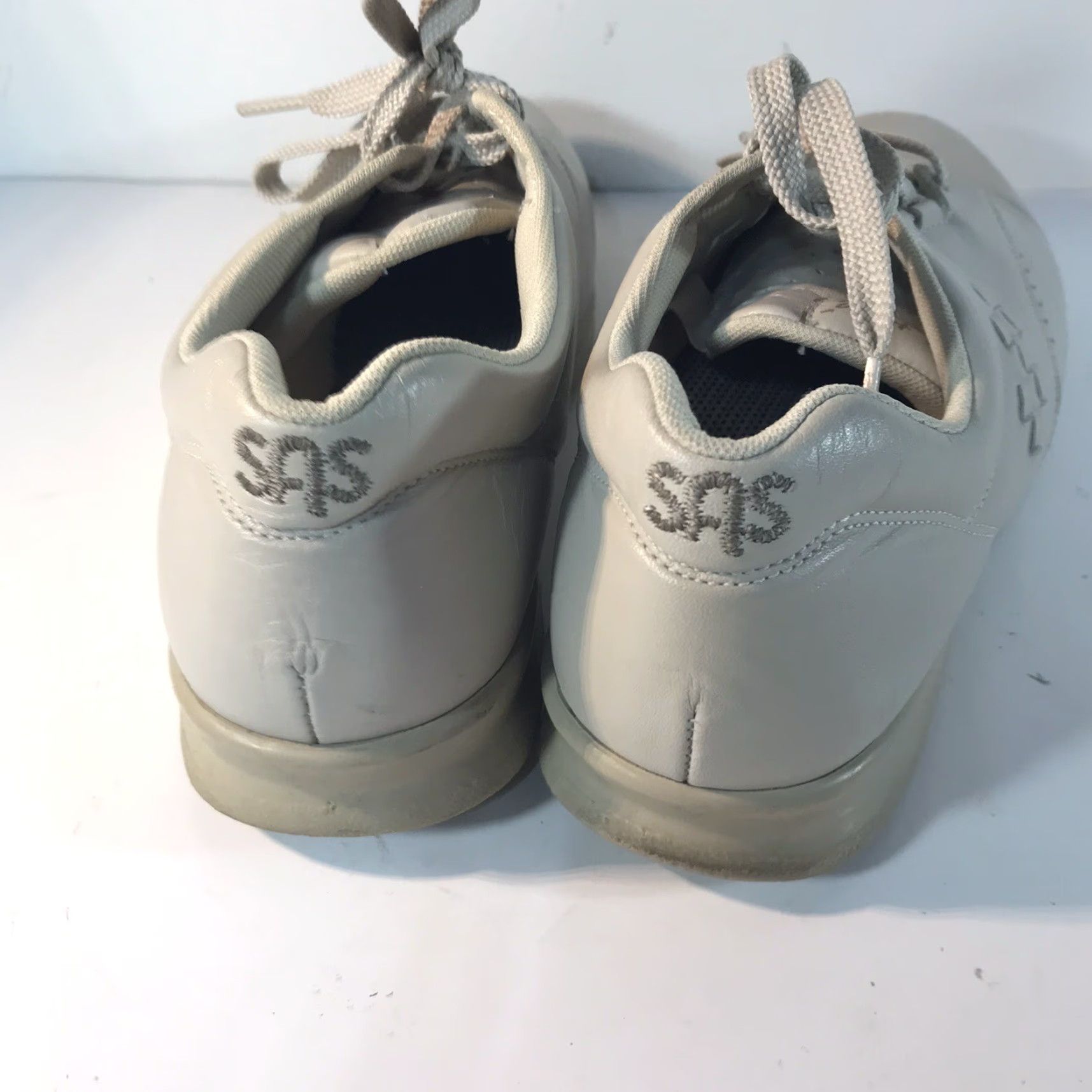 SAS VINTAGE SAS Tripad Comfort Women's Sneakers Casual Low Top Beige Leather Size 8.5N USA Size US 9 / IT 39 - 5 Thumbnail