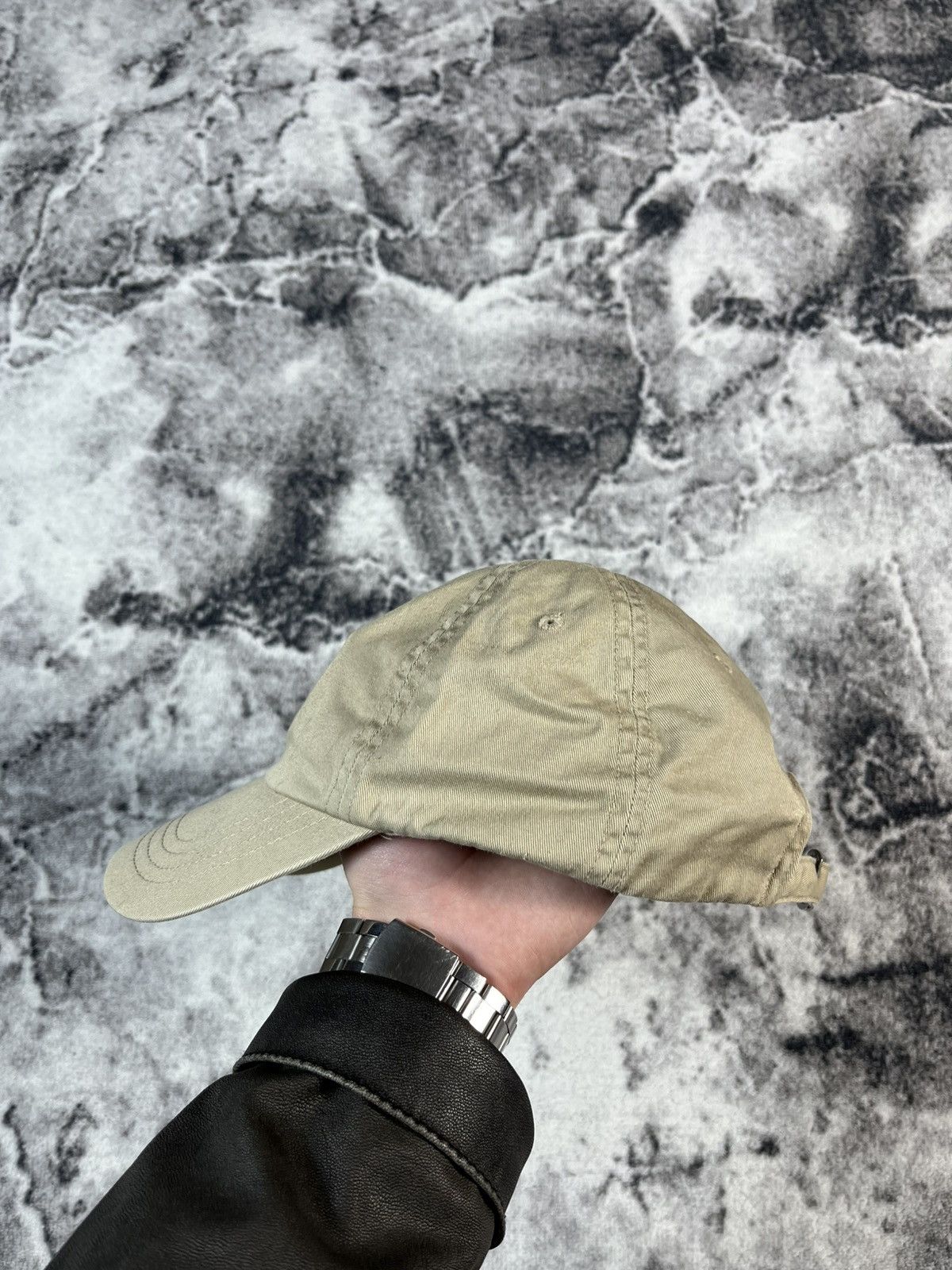 Polo Ralph Lauren Polo Ralph Lauren Beige Pony Logo Cap Hat Size ONE SIZE - 4 Thumbnail
