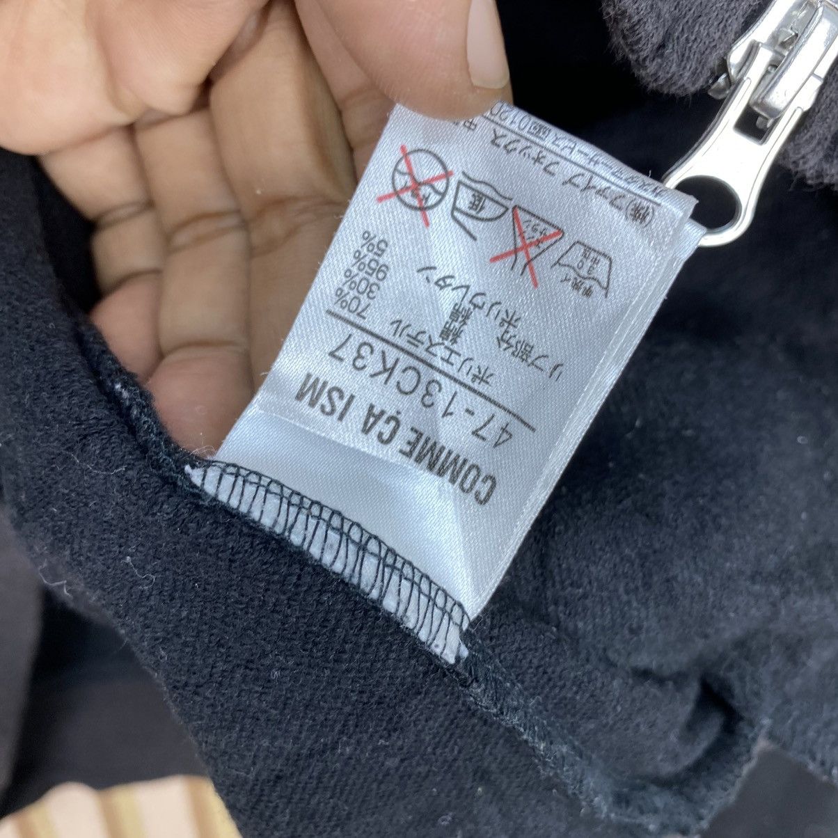 Jun Takahashi 🫶 Japanese Designer Comme Ca Ism punk zipper jacket a Size US M / EU 48-50 / 2 - 4 Thumbnail