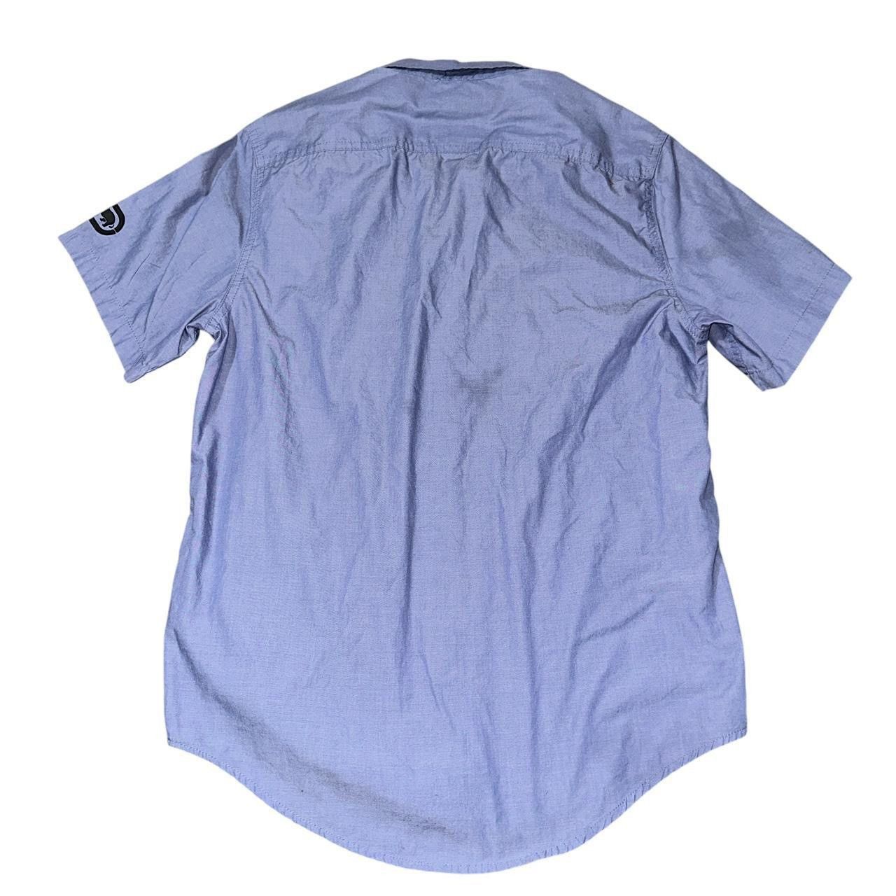 Ecko Unltd. ecko unltd button down shirt mens med blue short sleeve Y2K Size US M / EU 48-50 / 2 - 6 Thumbnail