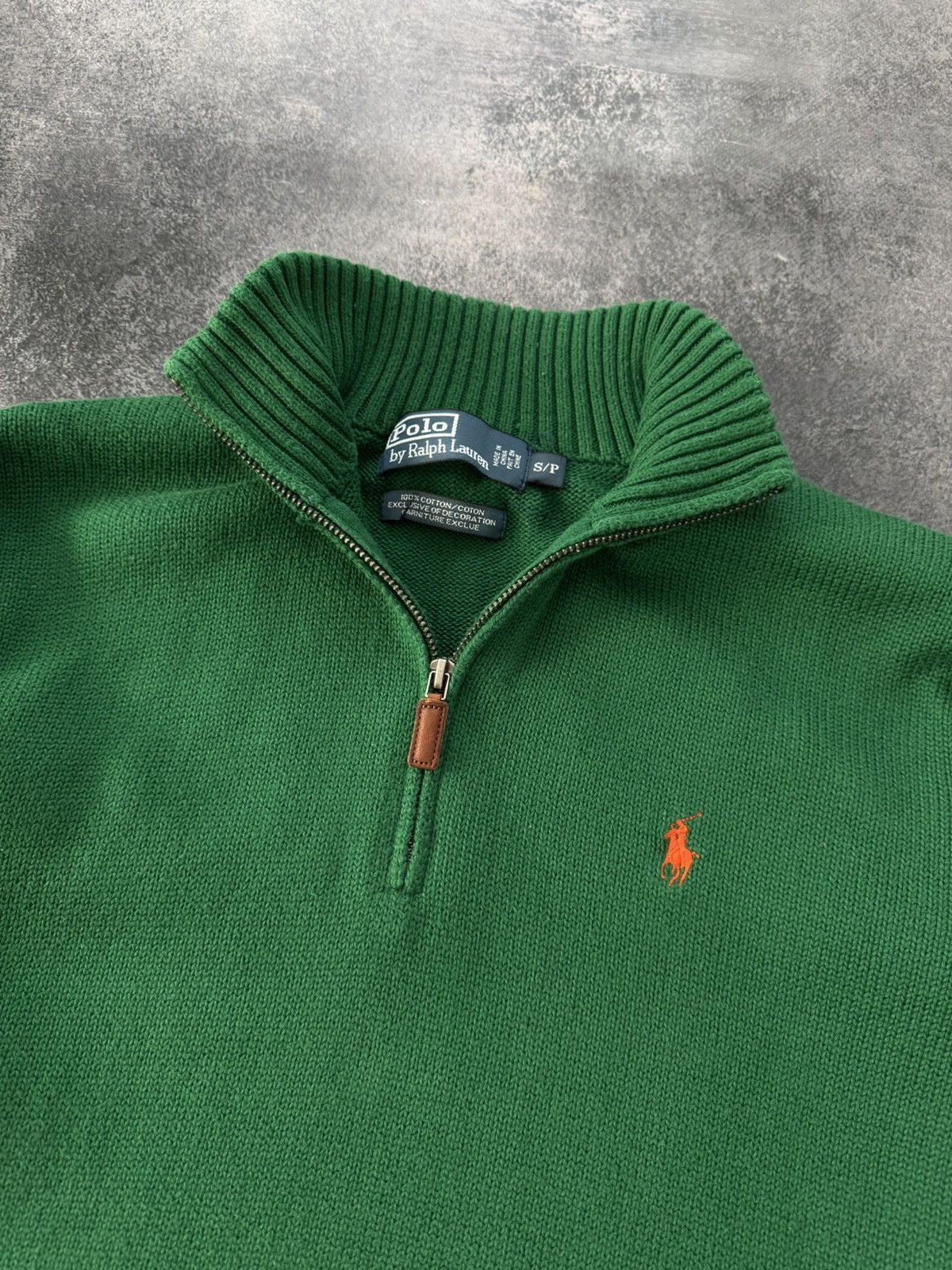 Polo Ralph Lauren Vintage Polo Ralph Lauren Zip 1/4 Knit Sweater Old Money Y2K Size US S / EU 44-46 / 1 - 4 Thumbnail