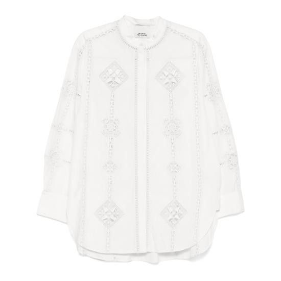 ISABEL MARANT Women Shirts C1J11I CH0203FA 20WH WHITE