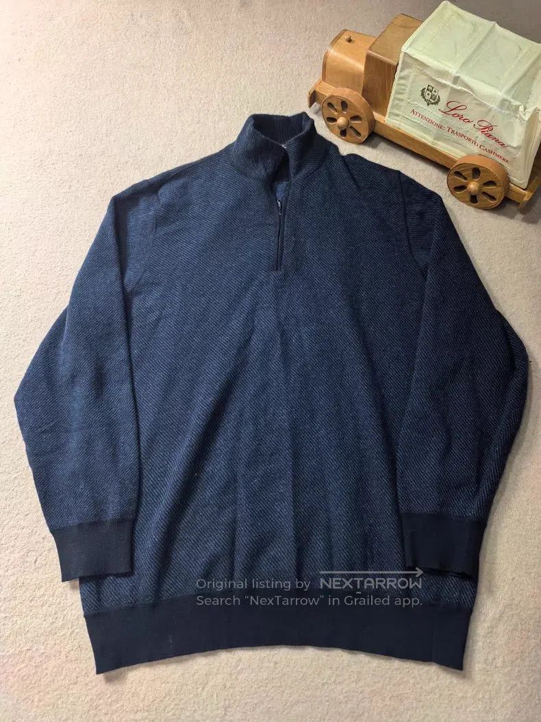 Loro Piana Loro Piana Men's Plus Size Antique Car Cashmere Cardigan Size US XL / EU 56 / 4 - 1 Thumbnail