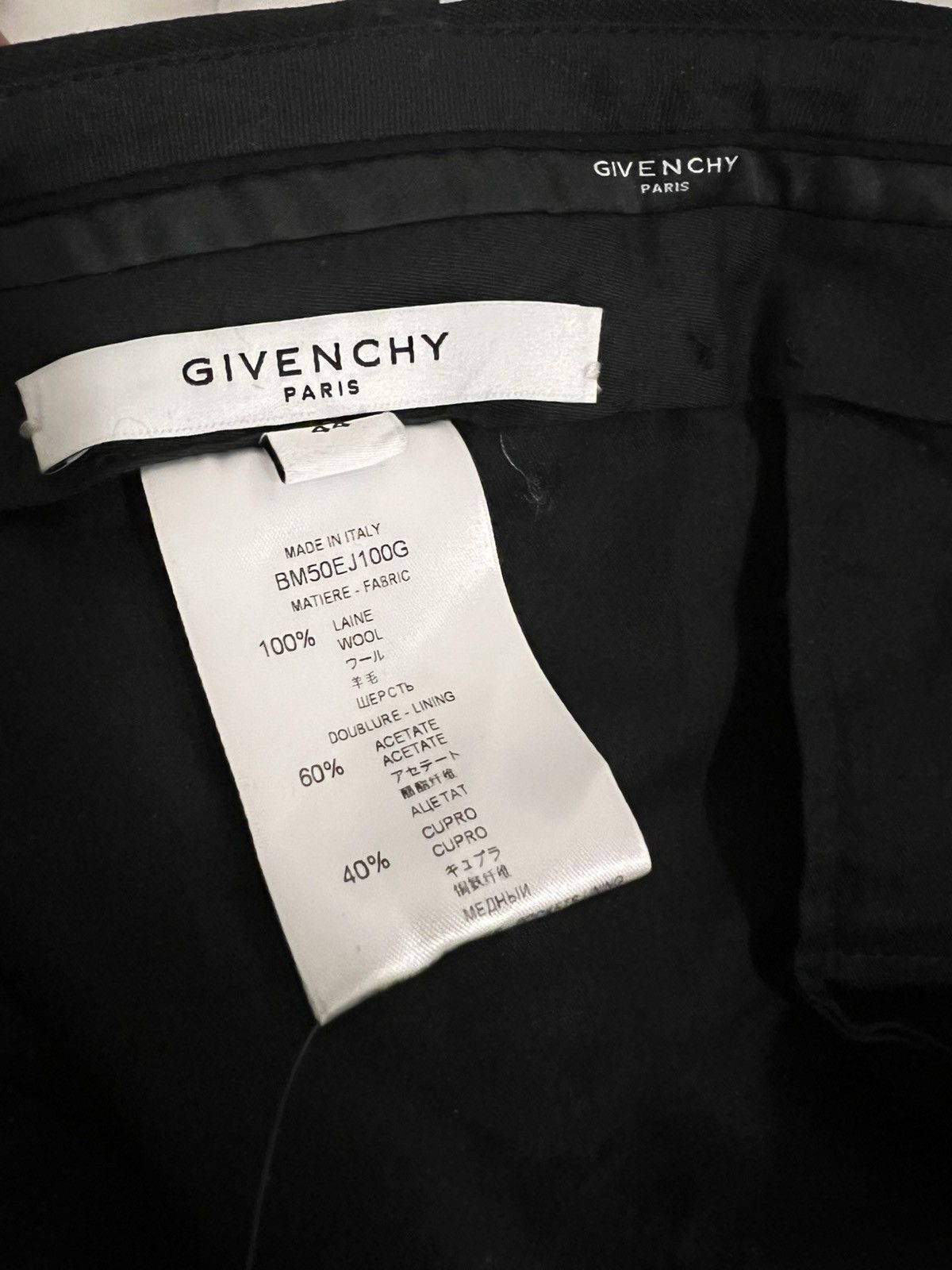 Givenchy Fine French Wool Flare Pants Size US 30 / EU 46 - 5 Thumbnail