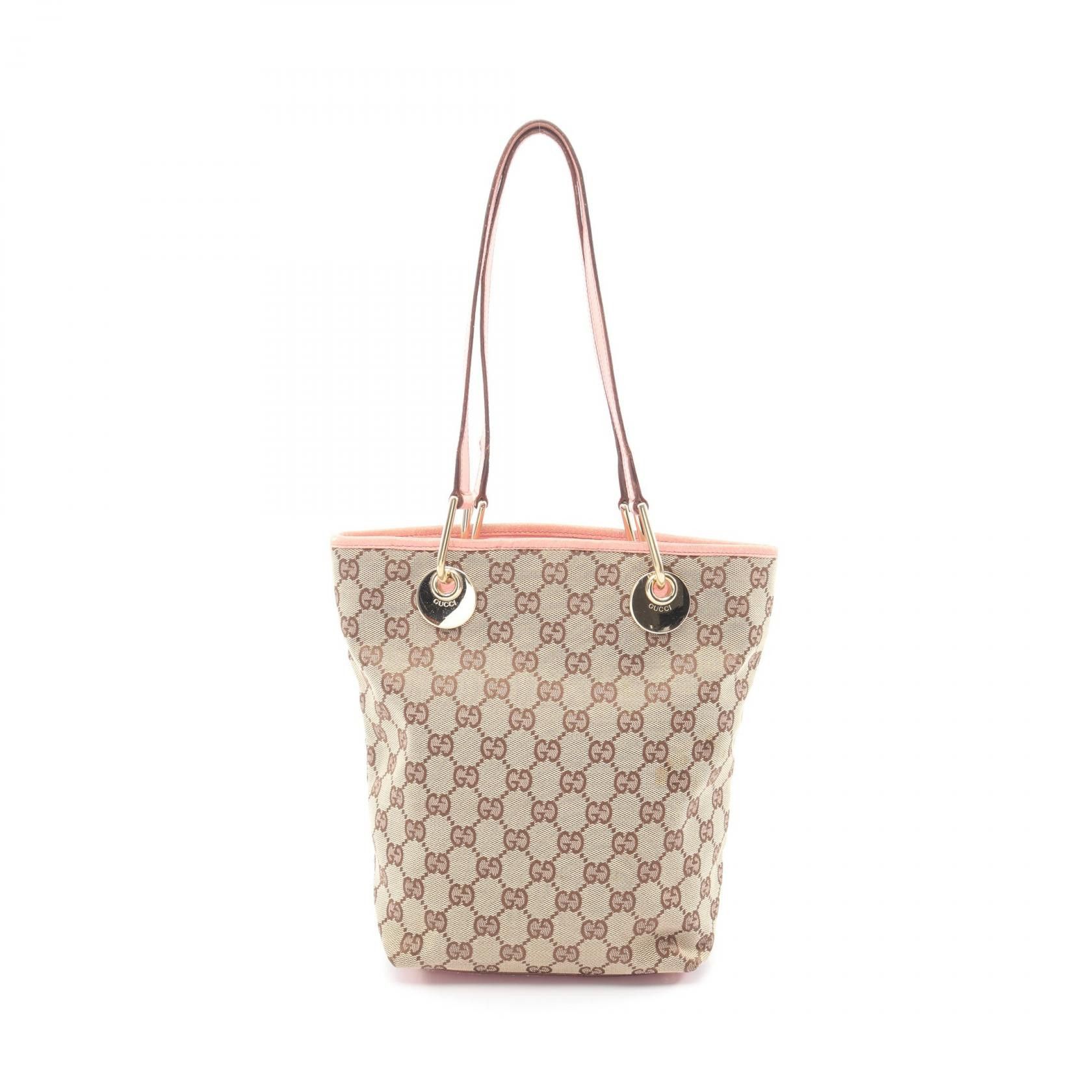 Gucci Gucci Gucci GG Canvas Tote Bag Textile Tote Bag 120840 DUTY FREE for USA Size ONE SIZE - 1 Thumbnail