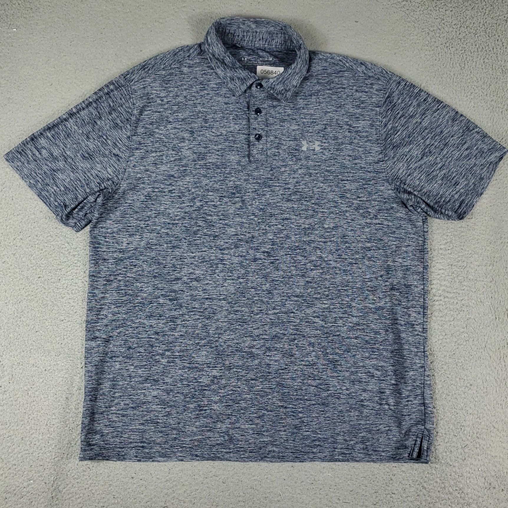 Under Armour Under Armour Polo Shirt Mens XL Blue Golf Casual Short Sleeve Size US XL / EU 56 / 4 - 2 Thumbnail