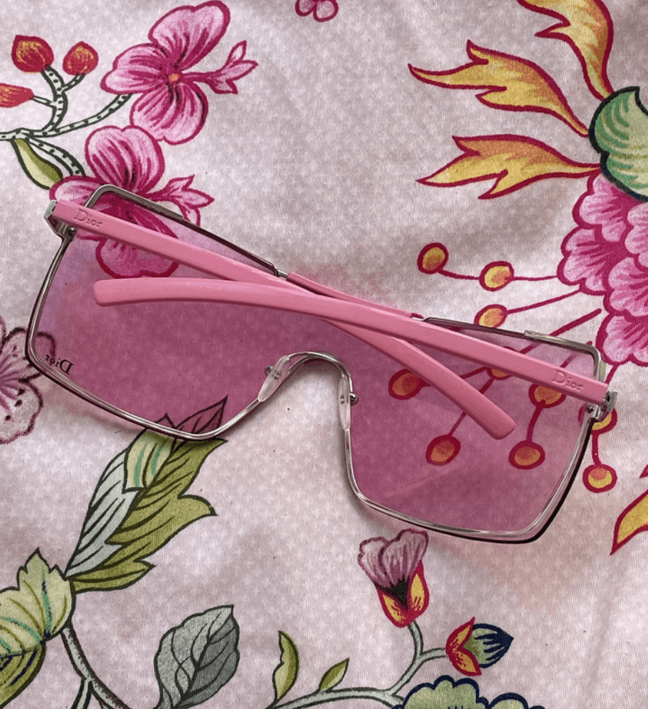 Dior Christian Dior Sunglasses Colourfull POP Shield Mask Vintage Size ONE SIZE - 2 Thumbnail