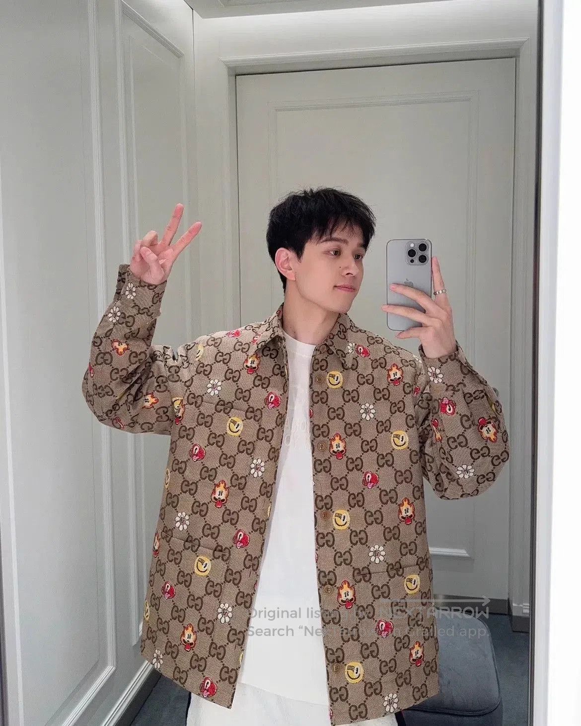 Gucci Gucci Capsule GG Monogram Cartoon Jacket. Size US M / EU 48-50 / 2 - 1 Thumbnail
