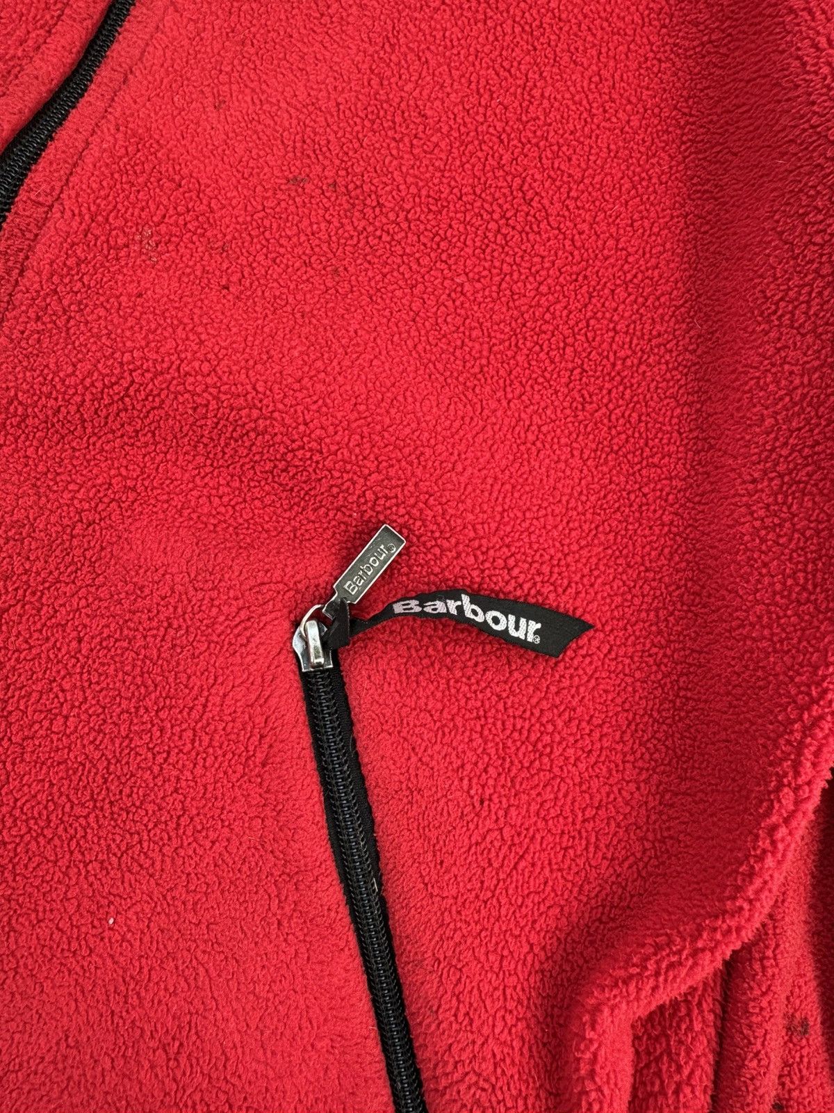 Barbour Barbour Fleece Polartec Jacket Men's L Size Red Size US L / EU 52-54 / 3 - 6 Thumbnail