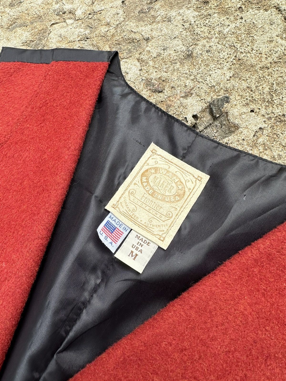 Vintage Vintage 90s Wahmaker Western Wool/Silk Vest Size US M / EU 48-50 / 2 - 6 Thumbnail