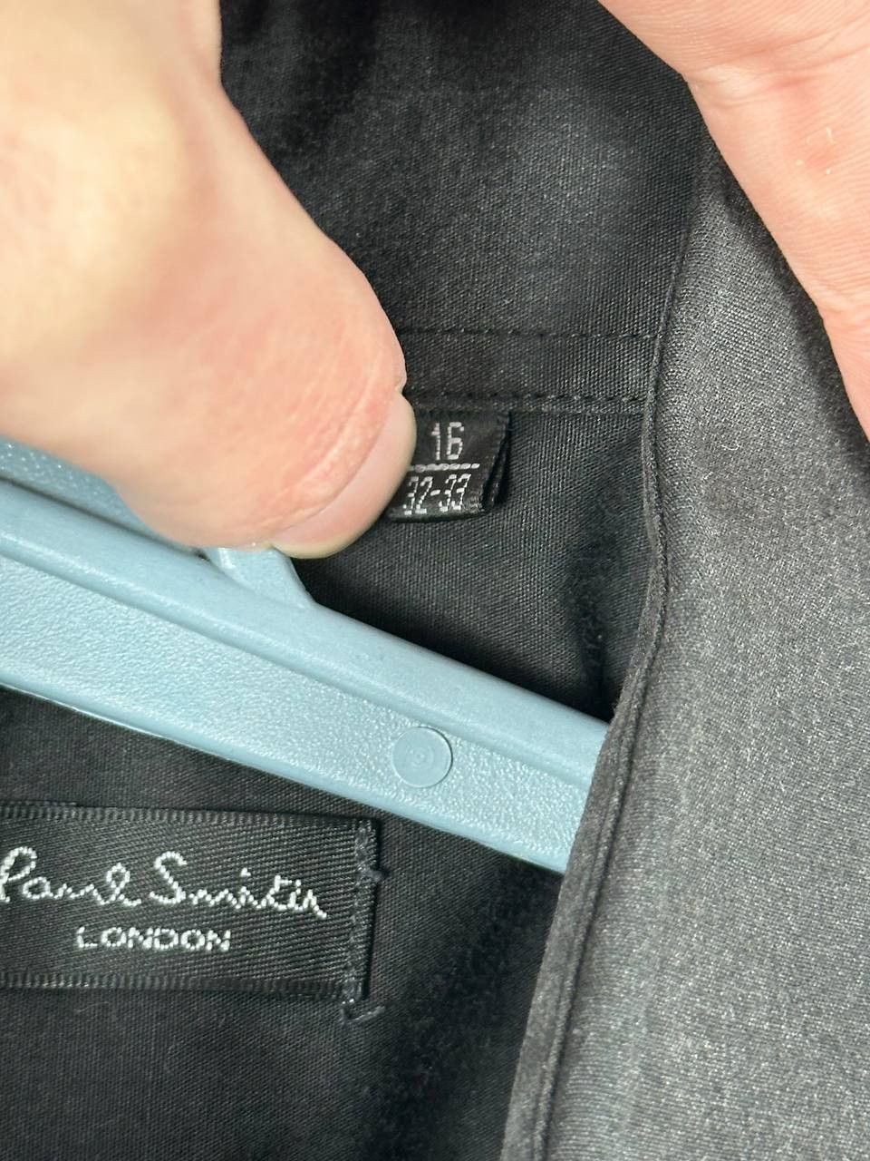 Paul Smith VINTAGE PAUL SMITH Black Designer SHIRT Size US L / EU 52-54 / 3 - 8 Thumbnail