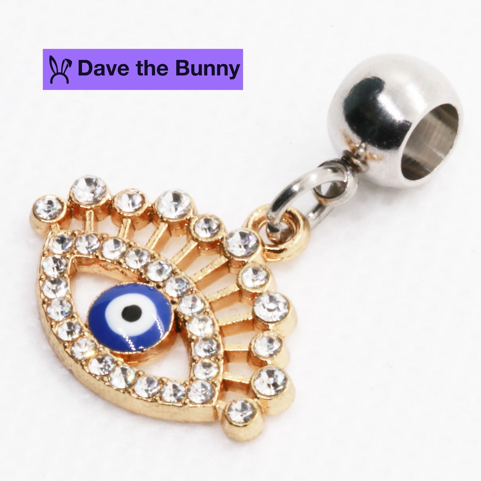 & Other Stories Evil Eye Charms for Bracelets - Evil Eye Decor Size ONE SIZE - 3 Thumbnail