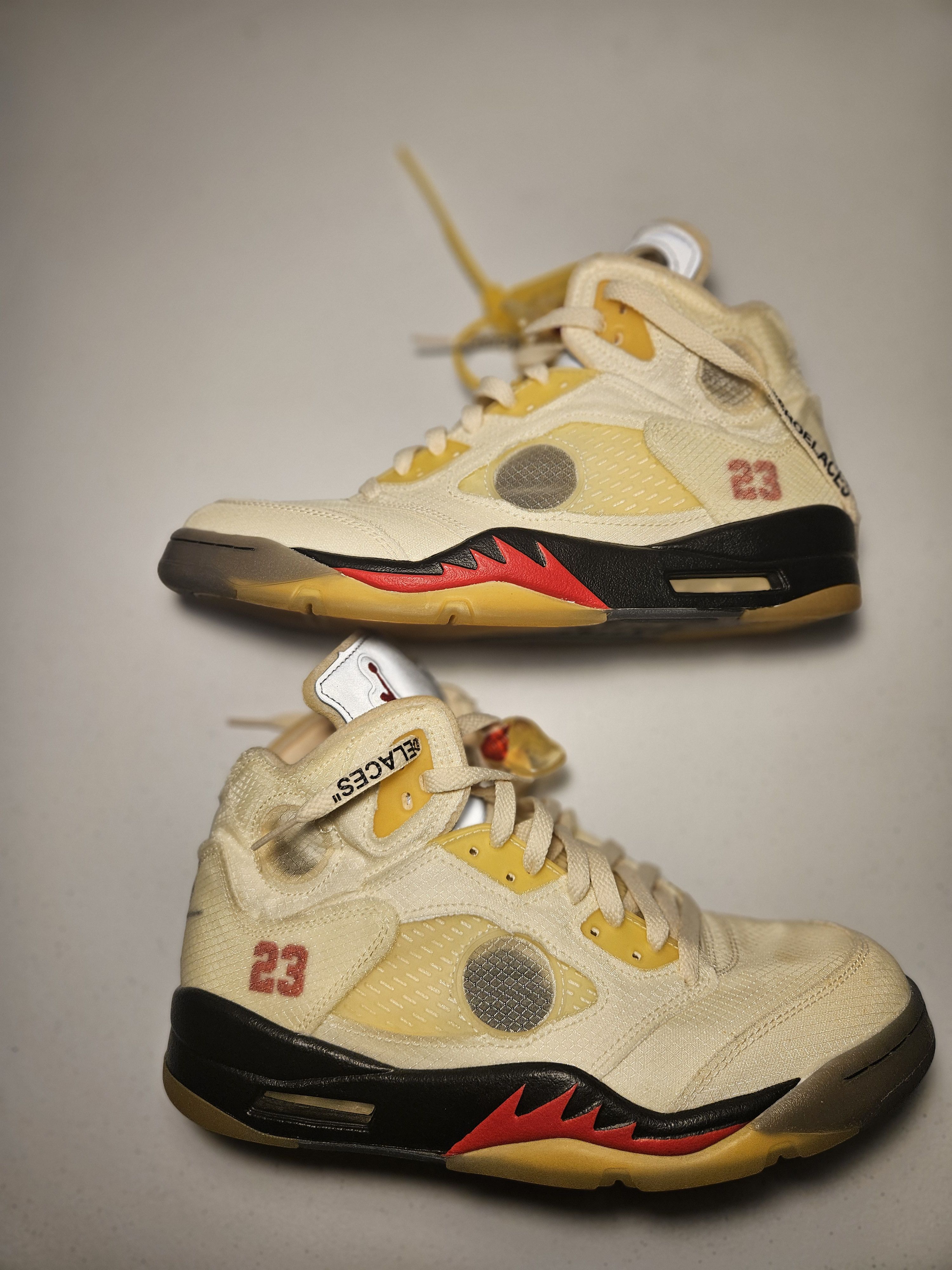Off-White Off White Jordan 5's Size US 9 / EU 42 - 1 Thumbnail