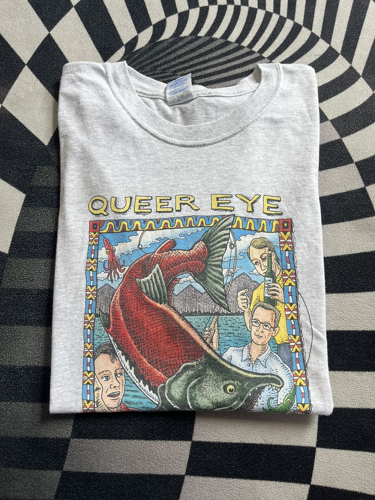 Arts & Science Vintage QUEER EYE FOR THE SOCKEYE RAY TROLL 2003’s Tshirt Size US L / EU 52-54 / 3 - 1 Thumbnail
