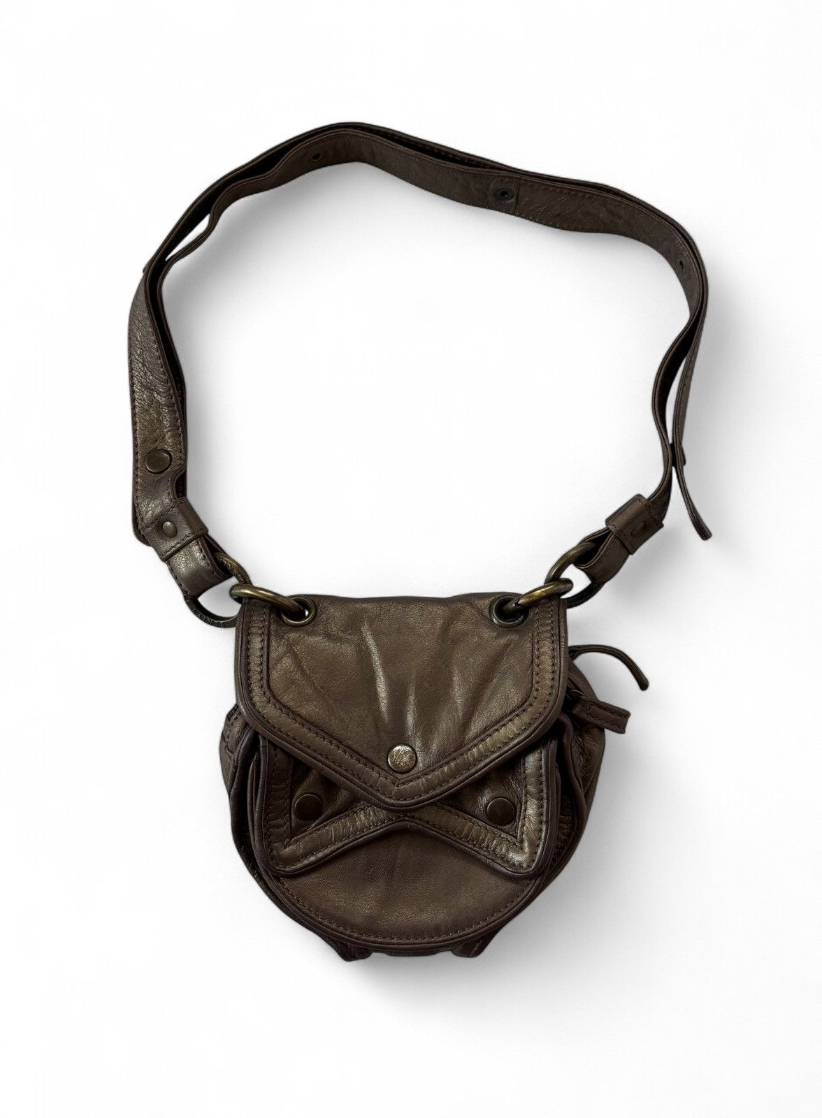 Allsaints Vintage Allsaints Avant-garde leather bag Size ONE SIZE - 1 Thumbnail
