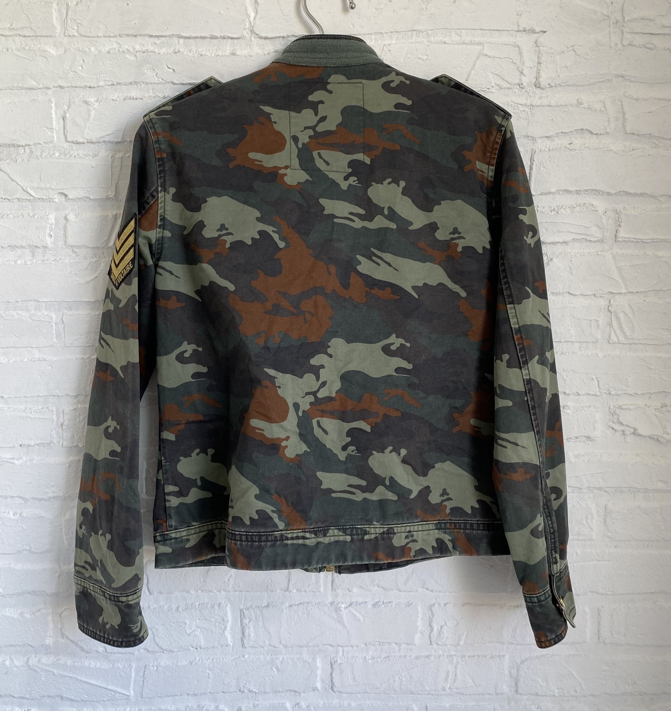 Zadig & Voltaire Zadig & Voltaire kavy camo jacket Size S / US 4 / IT 40 - 11 Thumbnail
