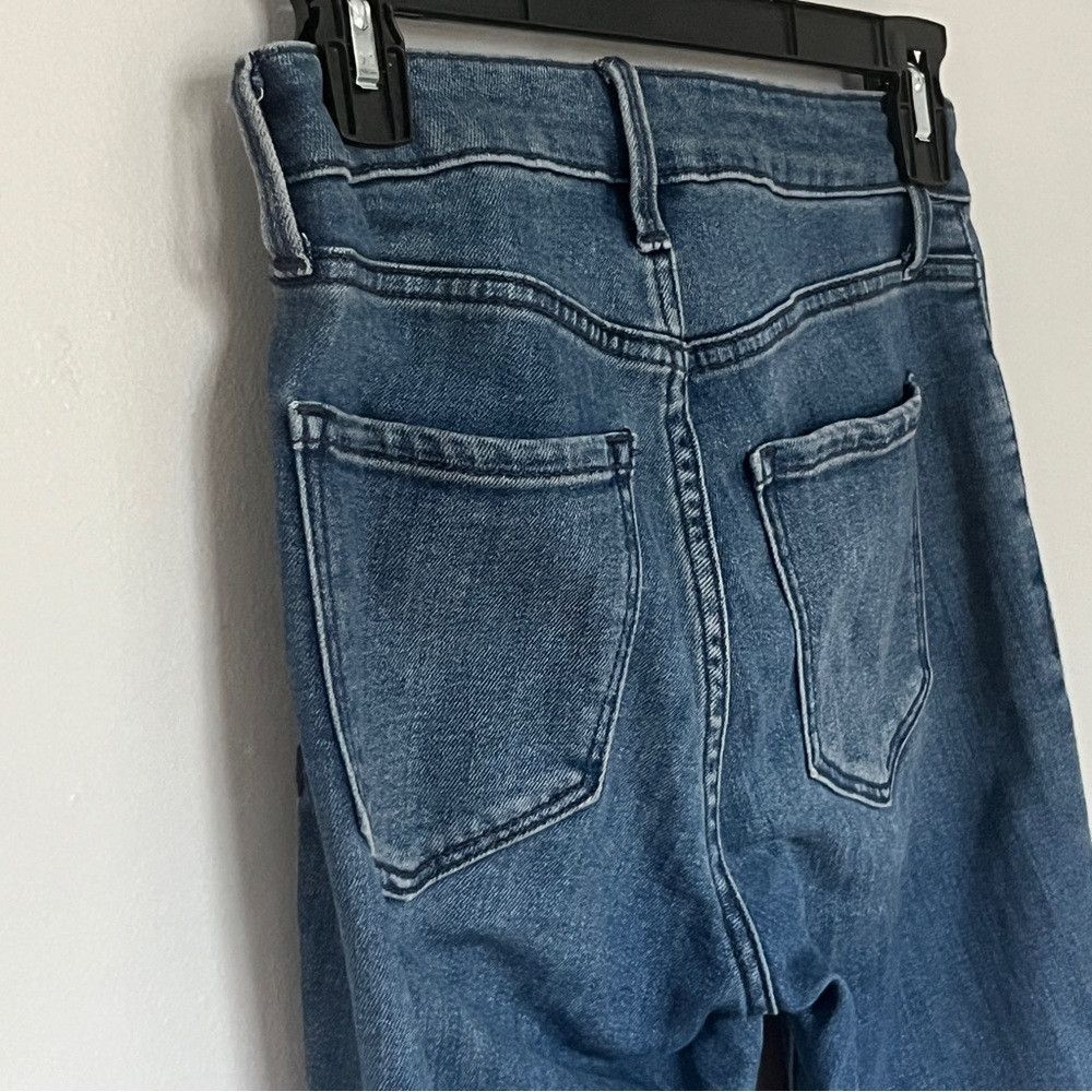 Old Navy Old Navy High Rise Super Skinny Denim Jeans Blue 2 Petite Size 24" / US 00 / IT 34 - 4 Thumbnail