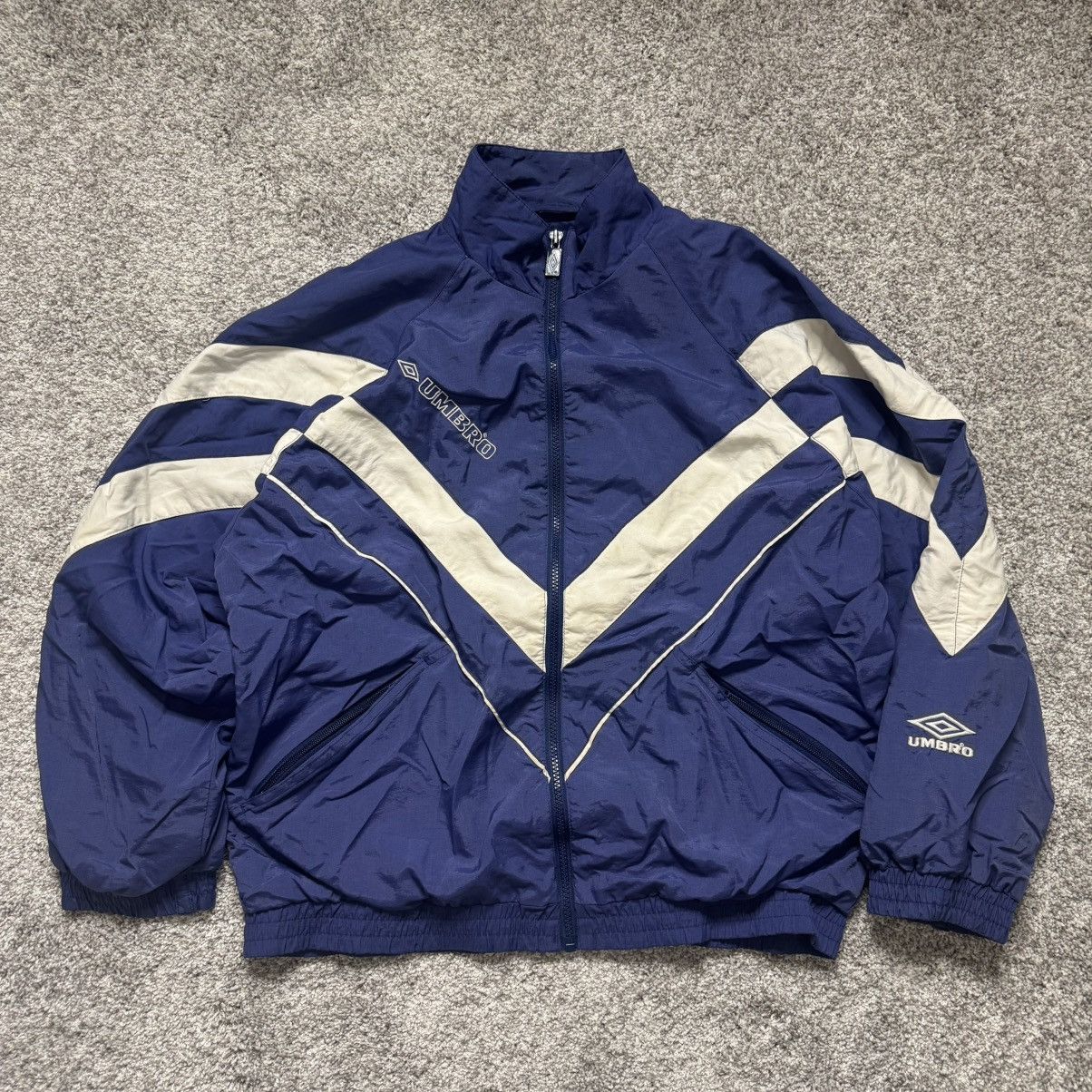 Umbro Vintage Umbro Windbreaker Size US S / EU 44-46 / 1 - 1 Thumbnail