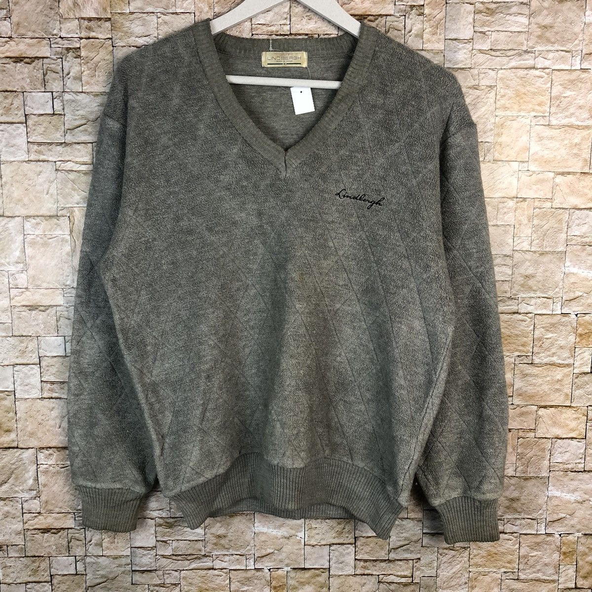 Japanese Brand × Lindbergh × Vintage Lindbergh made in japan vintage sweatshirt Knitwear #A1078 Size US S / EU 44-46 / 1 - 3 Thumbnail
